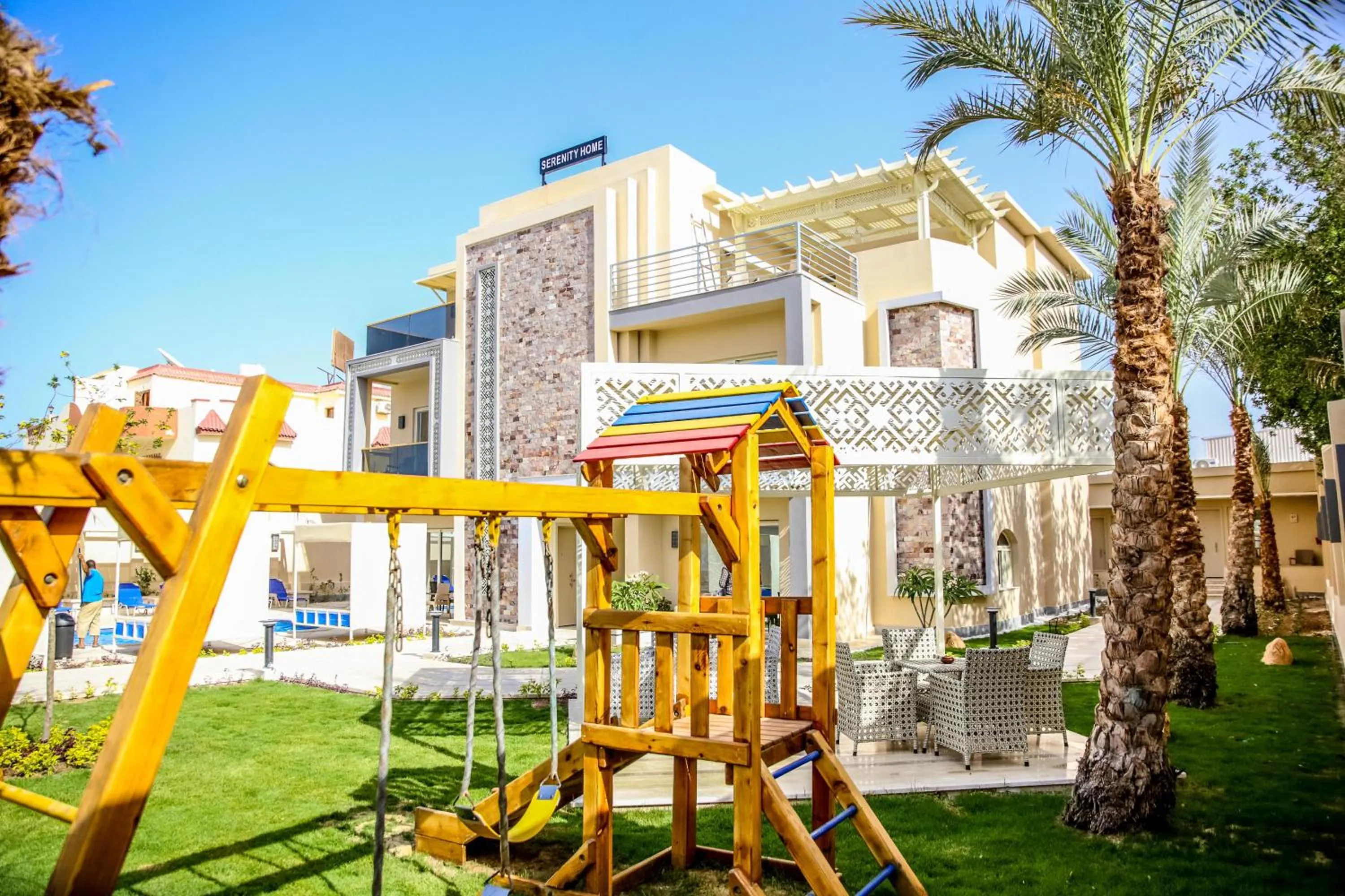 Children play ground in Serenity Home Hurghada