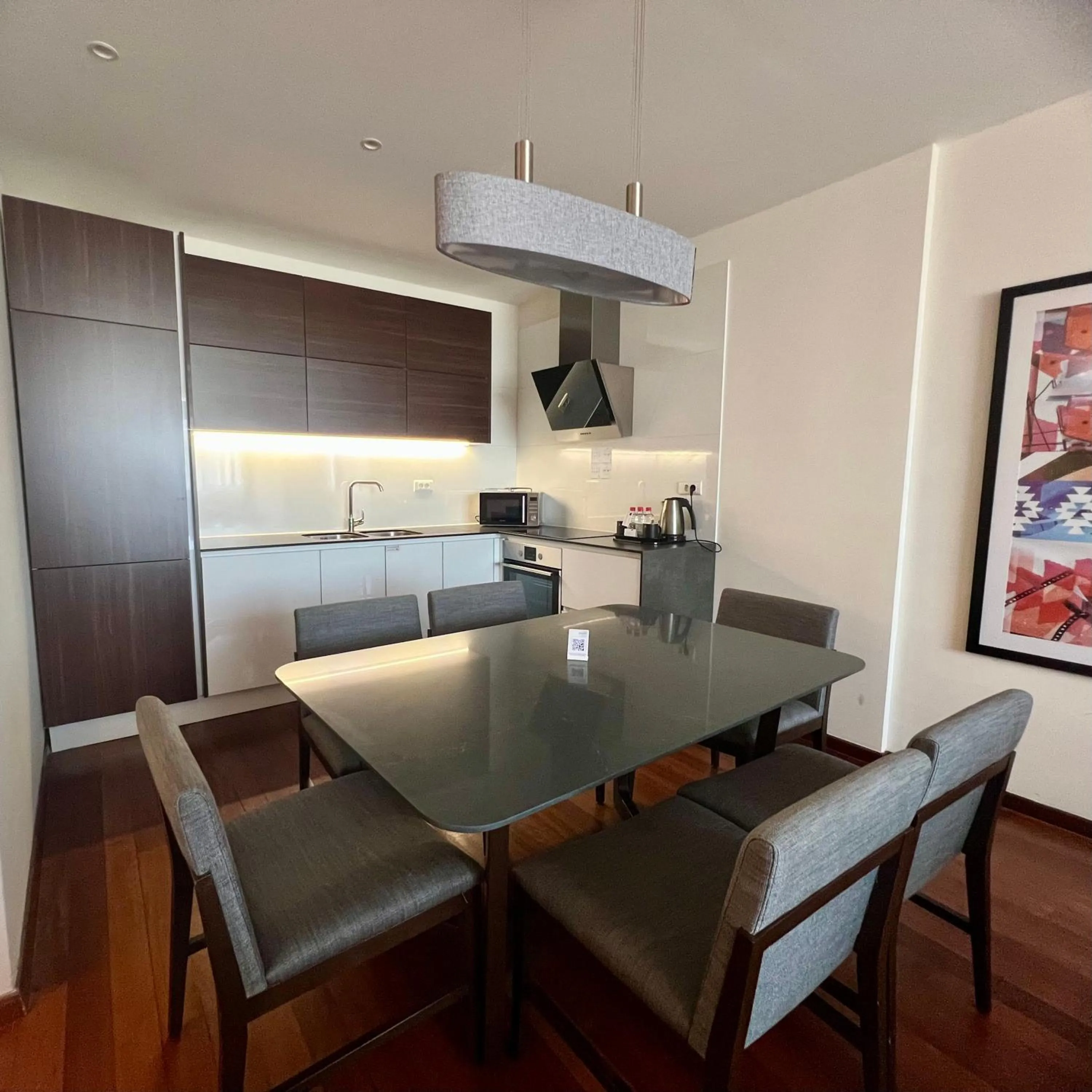 Dining area in Bosmal Arjaan by Rotana