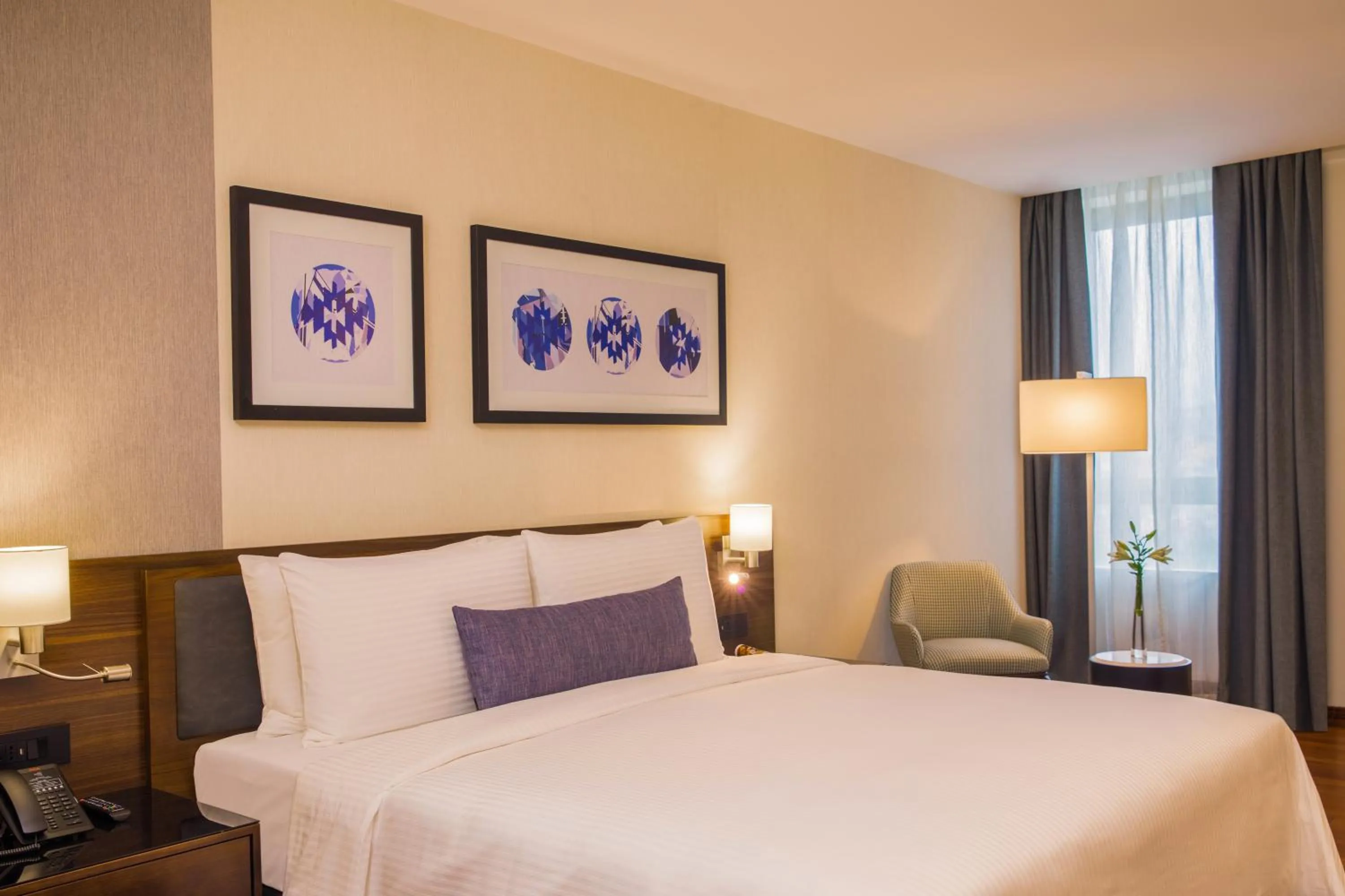 Bed in Bosmal Arjaan by Rotana