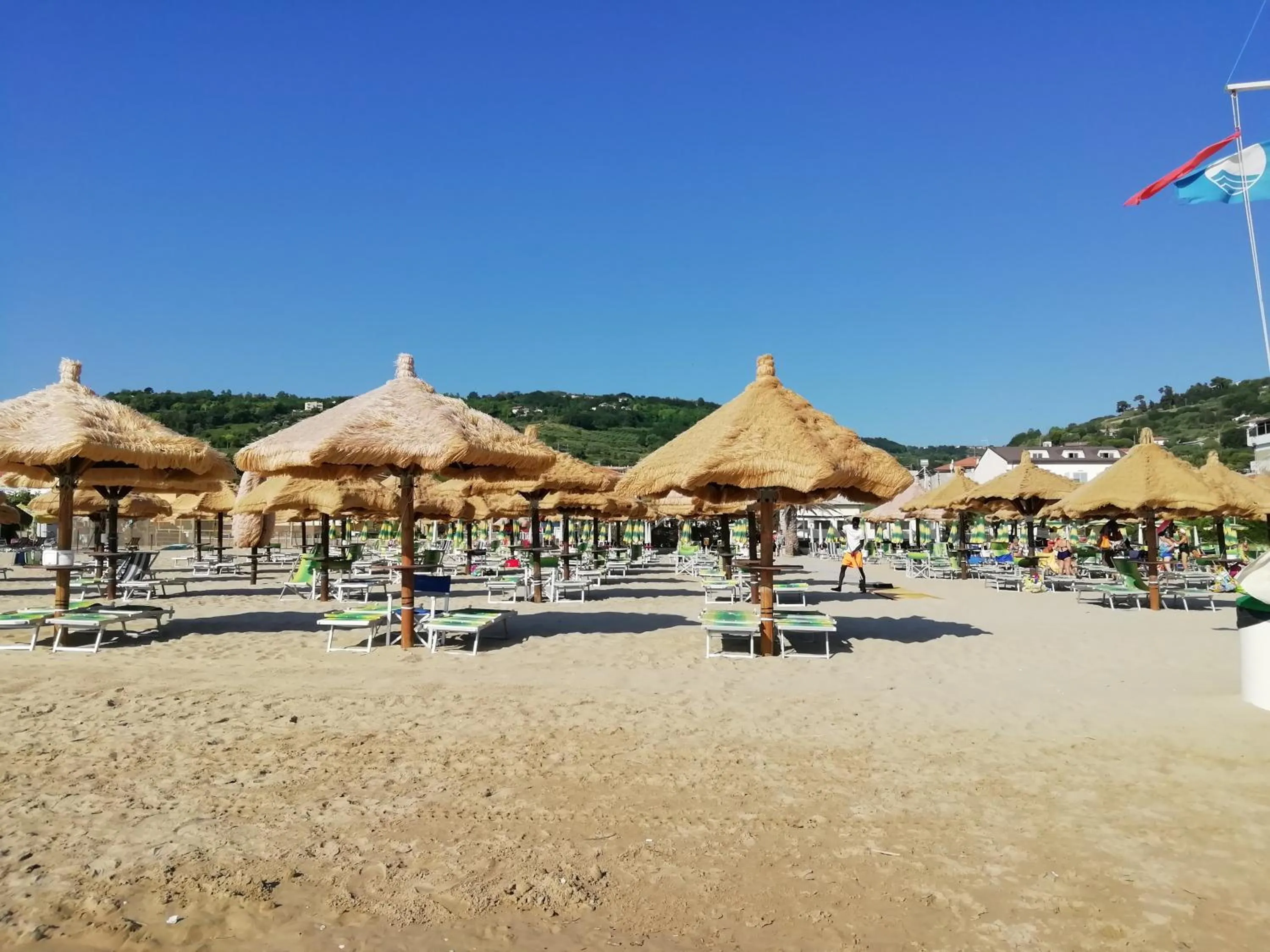 Beach in Silvi d'aMare