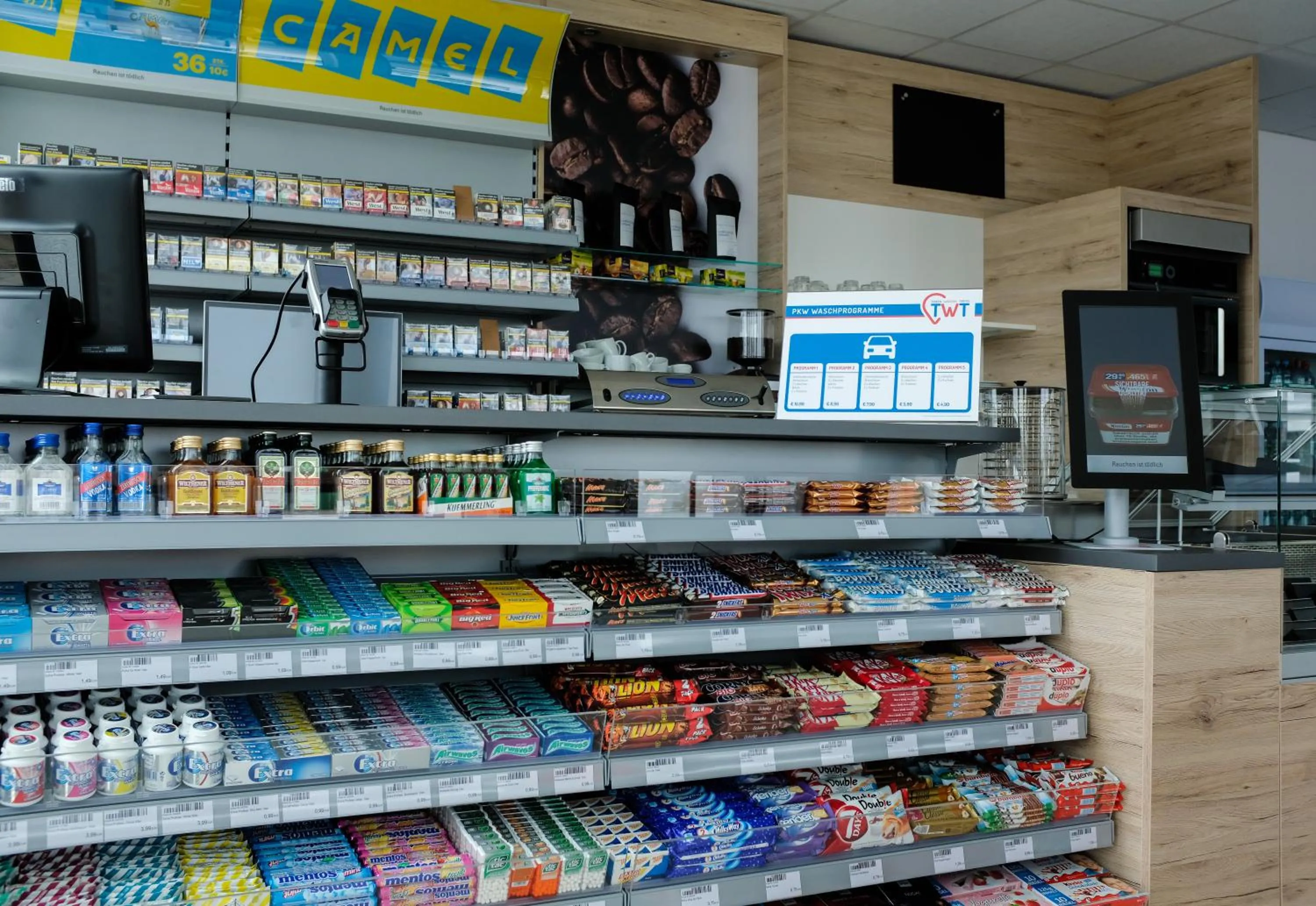 On-site shops in TWT Motel