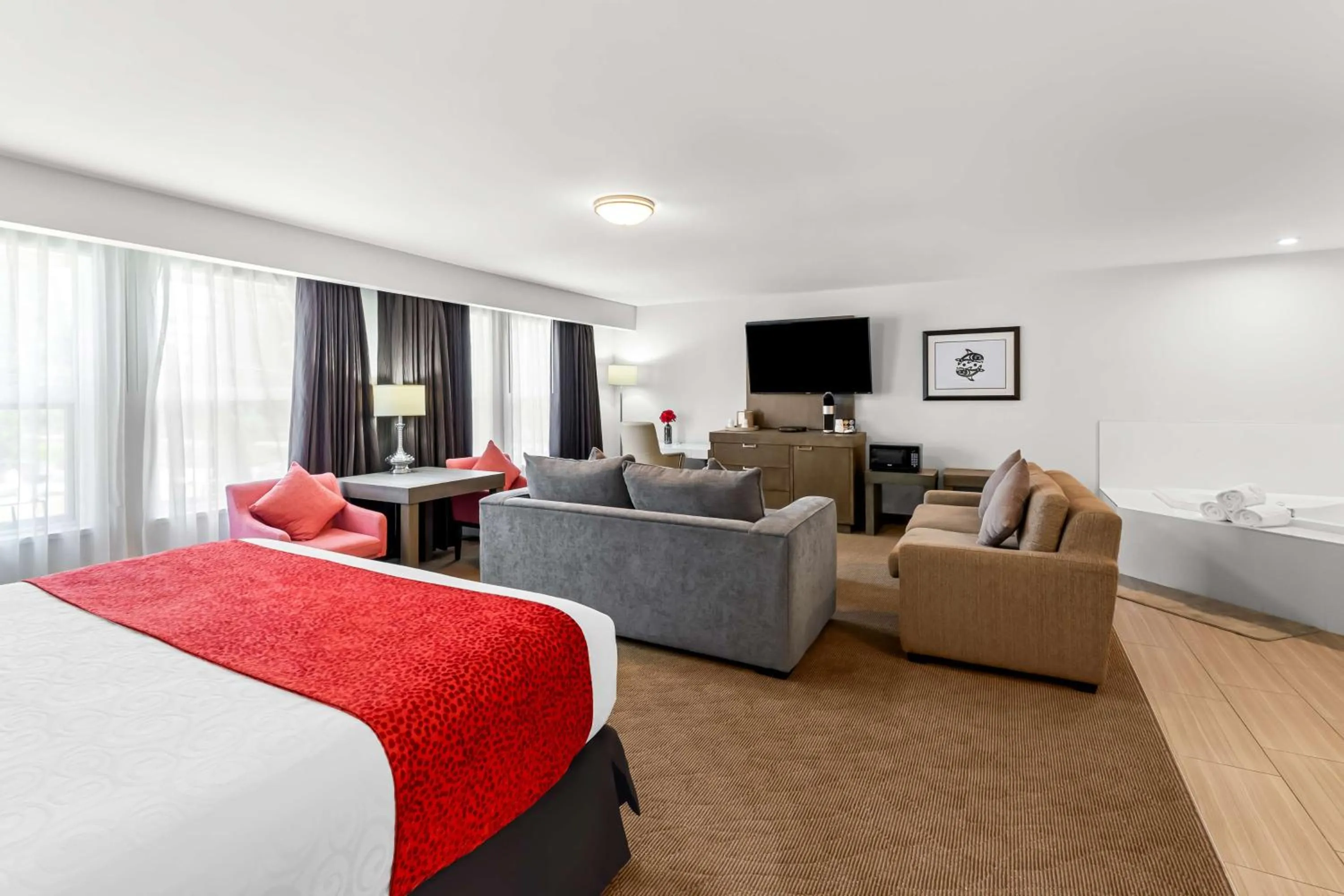 Bedroom, Bed in Best Western Cowichan Valley Inn