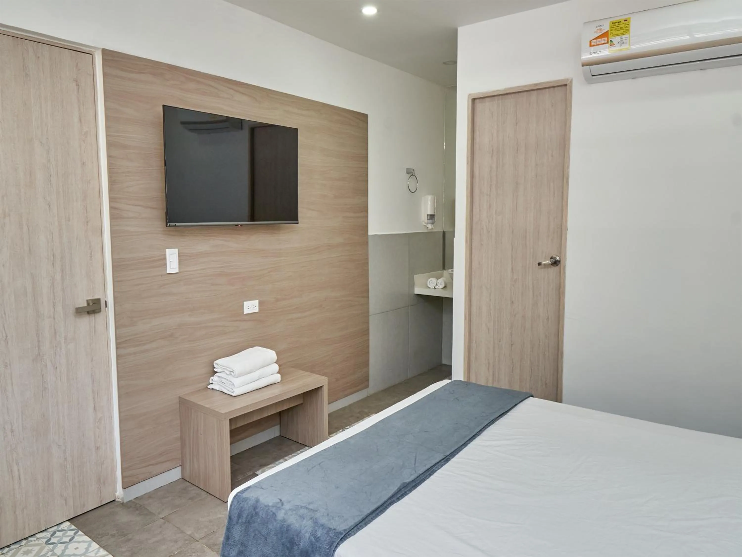 Bed in Stanza Hotel Medellin