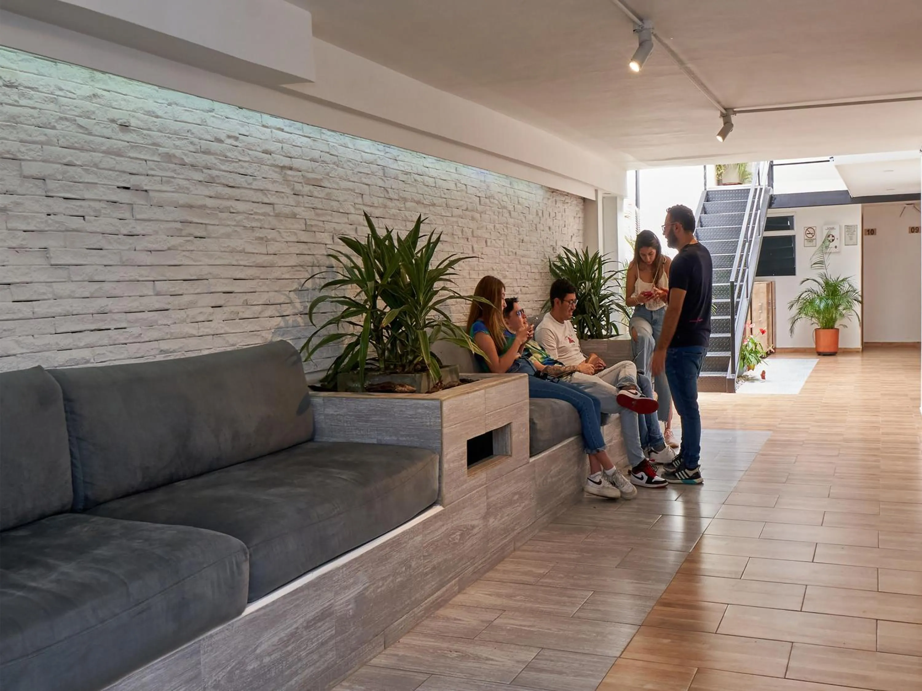 Living room in Stanza Hotel Medellin