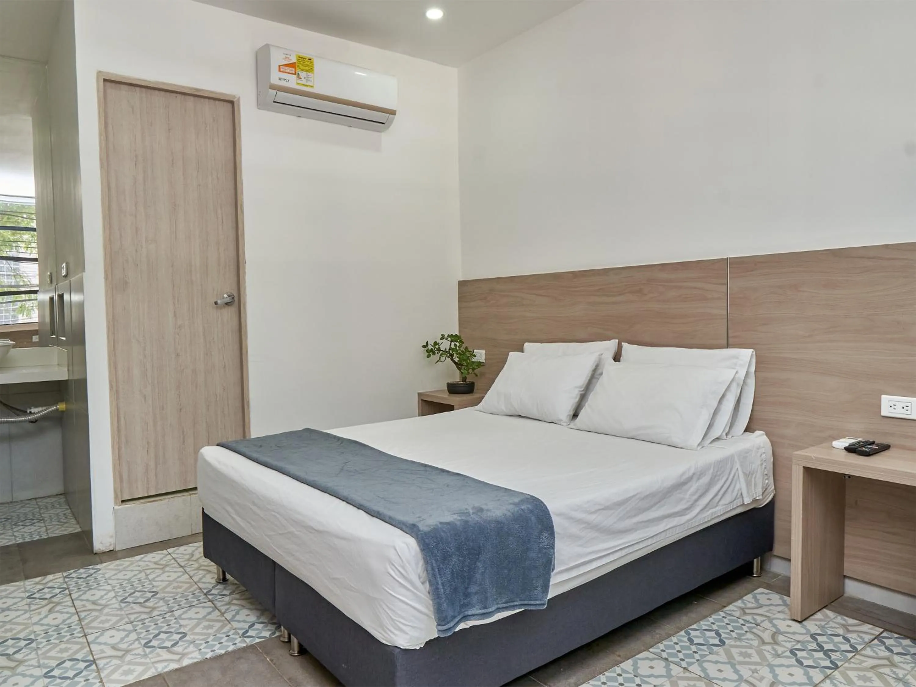 Bed in Stanza Hotel Medellin