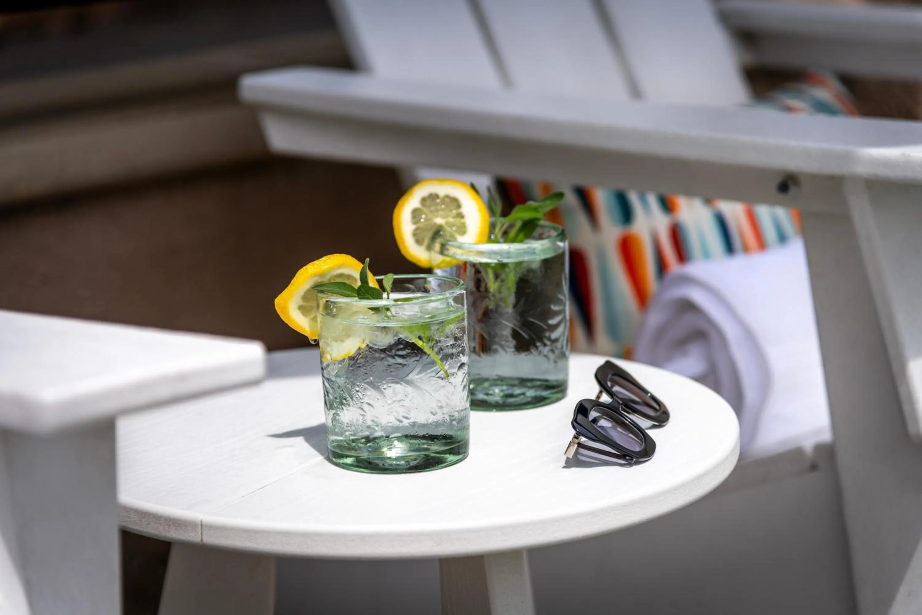 Swimming pool in Alpine Inn near Convention Center and the Park