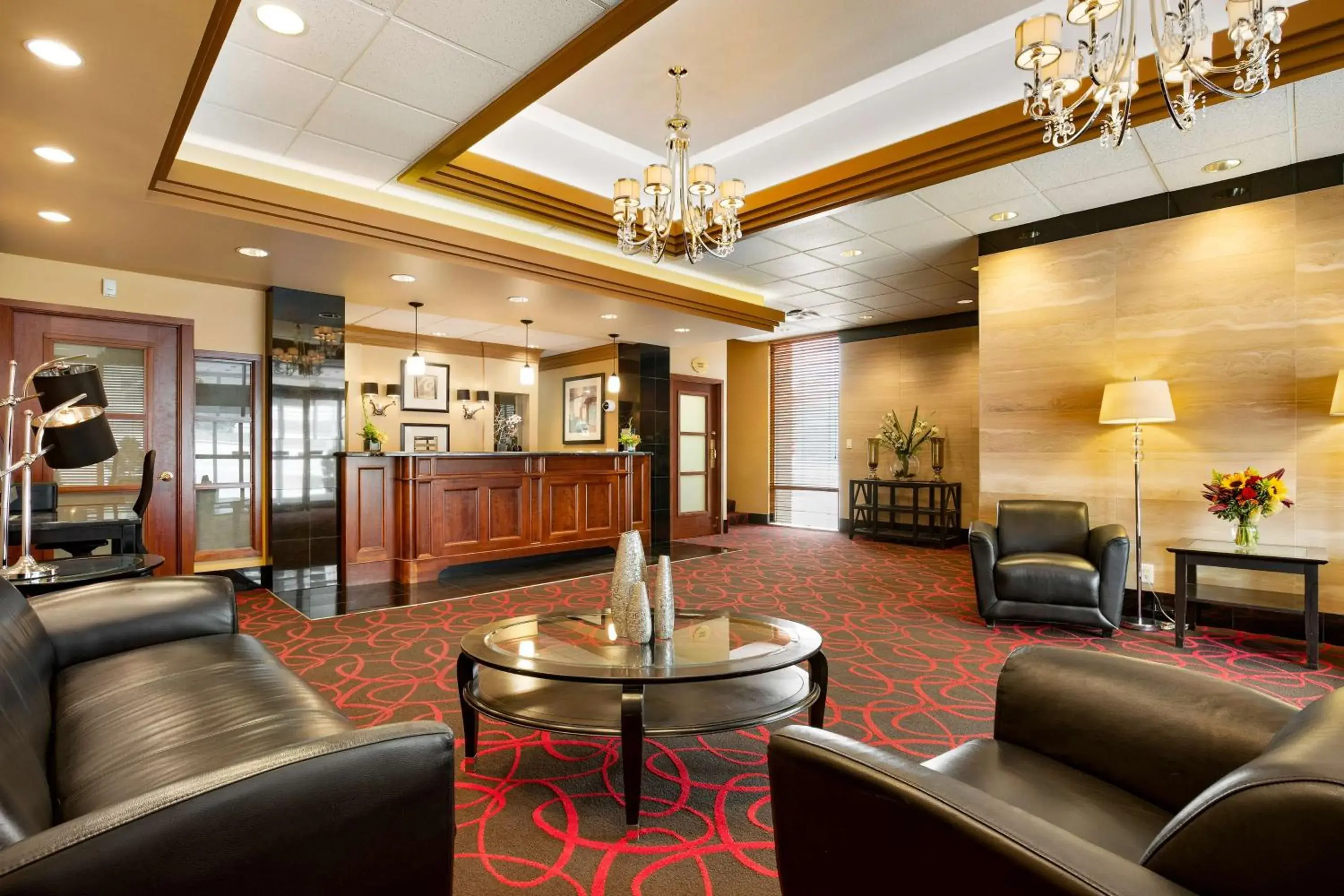 Lobby or reception in Best Western Plus Columbia River Hotel Lobby or reception in Best Western Plus Columbia River Hotel