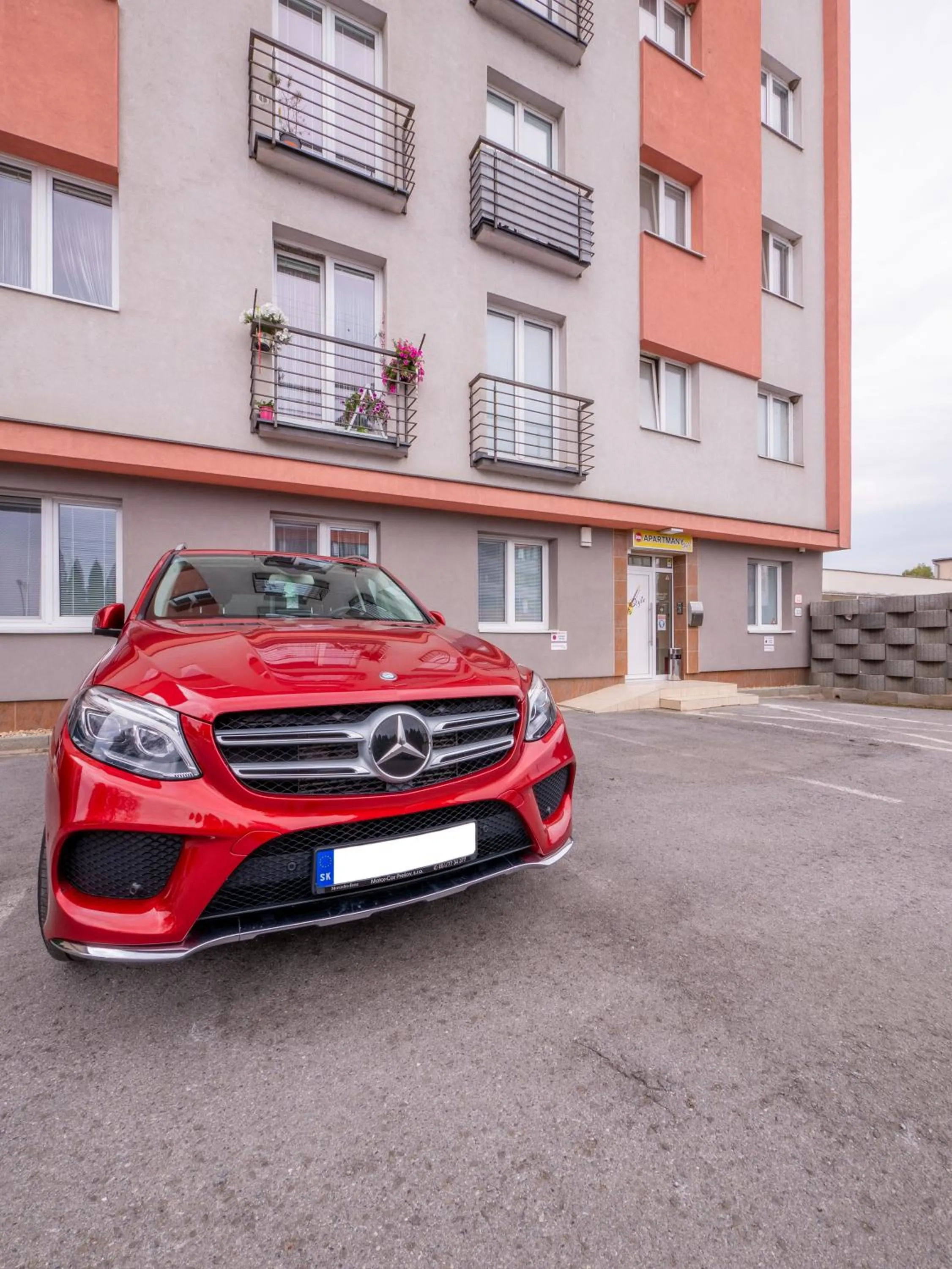 Property building in Apartmany Style