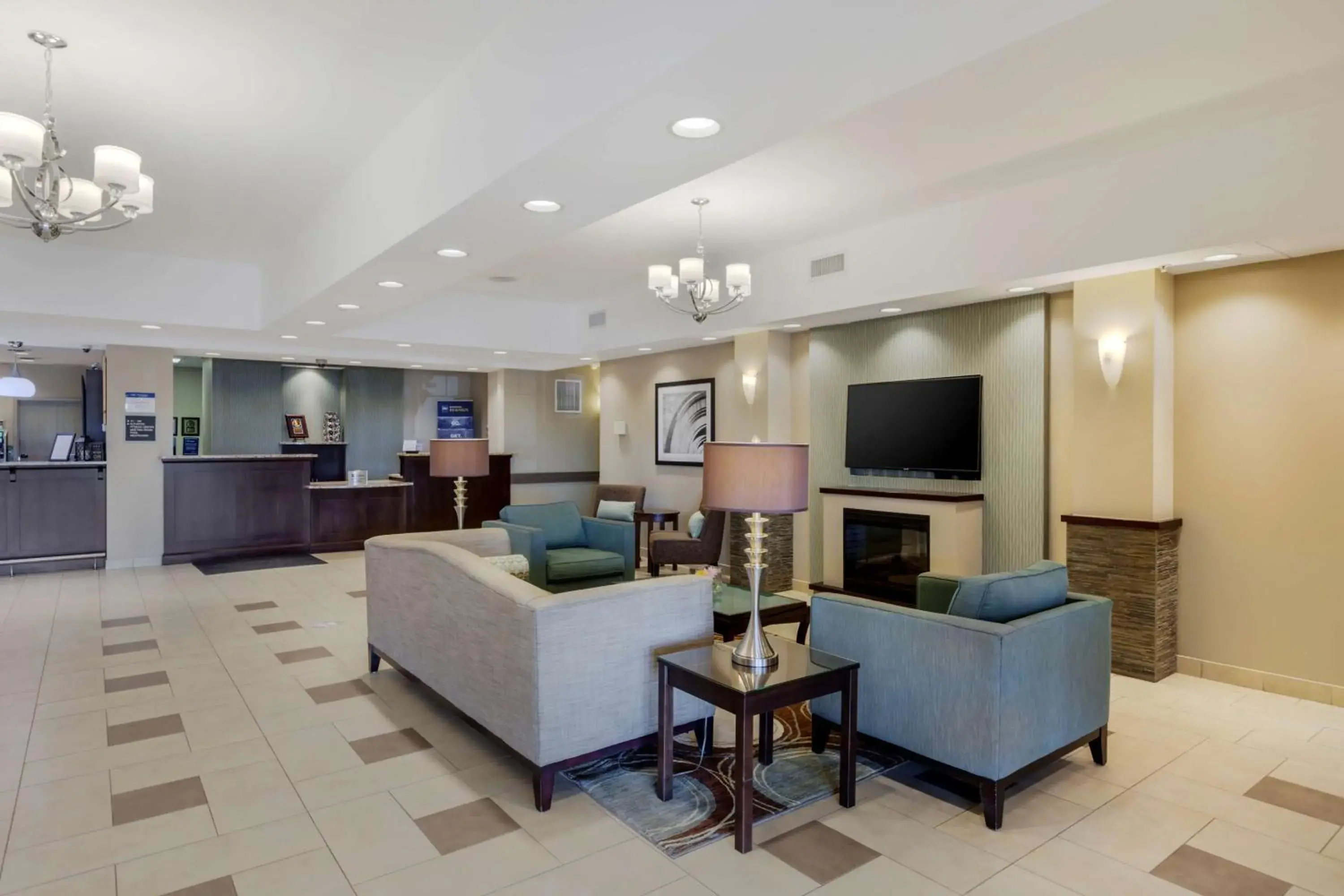 Lobby or reception in Best Western Plus Walkerton Hotel & Conference Centre Lobby or reception in Best Western Plus Walkerton Hotel & Conference Centre