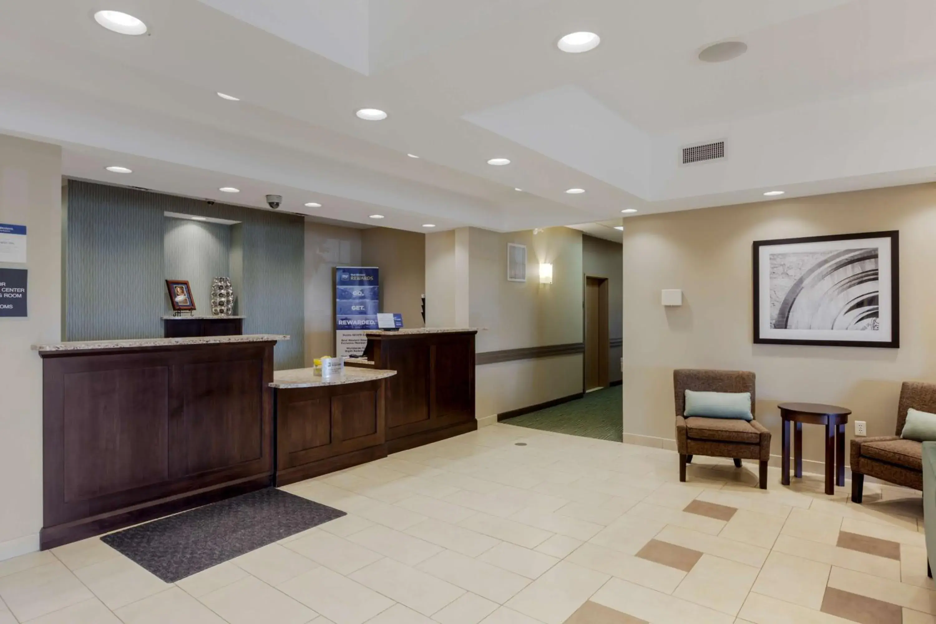 Lobby or reception in Best Western Plus Walkerton Hotel & Conference Centre Lobby or reception in Best Western Plus Walkerton Hotel & Conference Centre