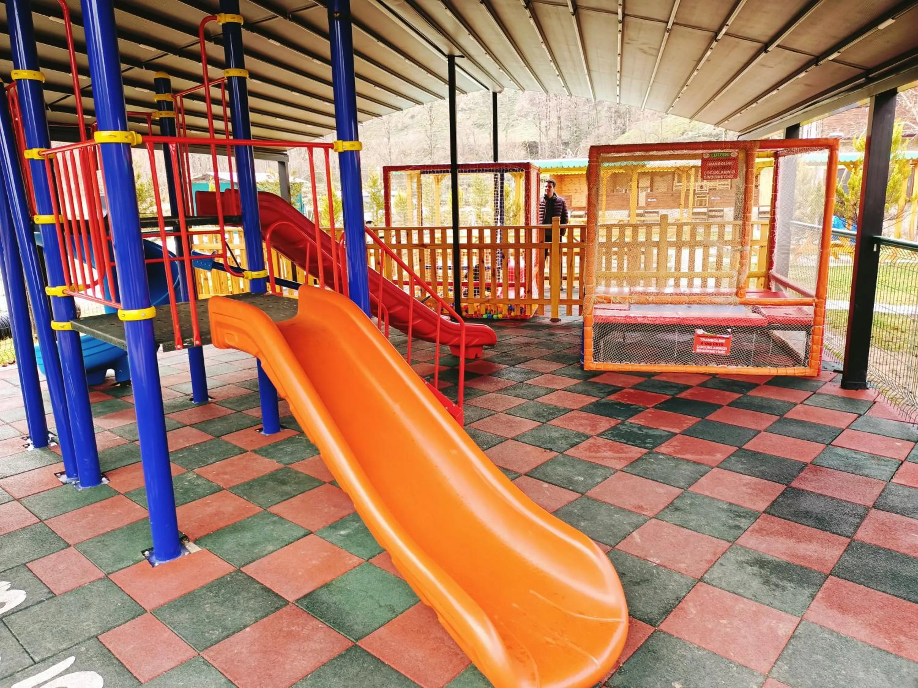 Children play ground in Mcora Tatil Köyü