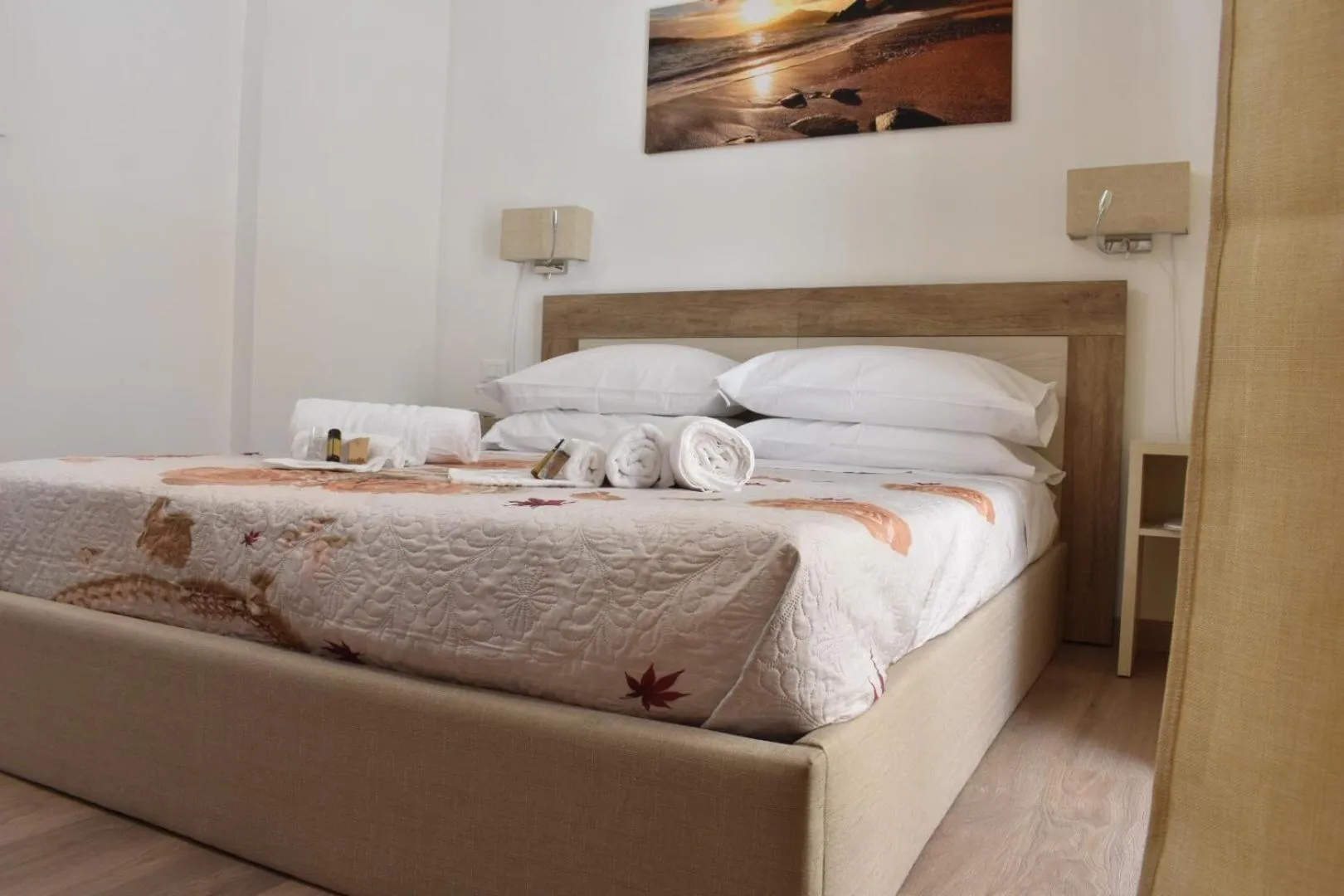 Bed in B&B Vicomare