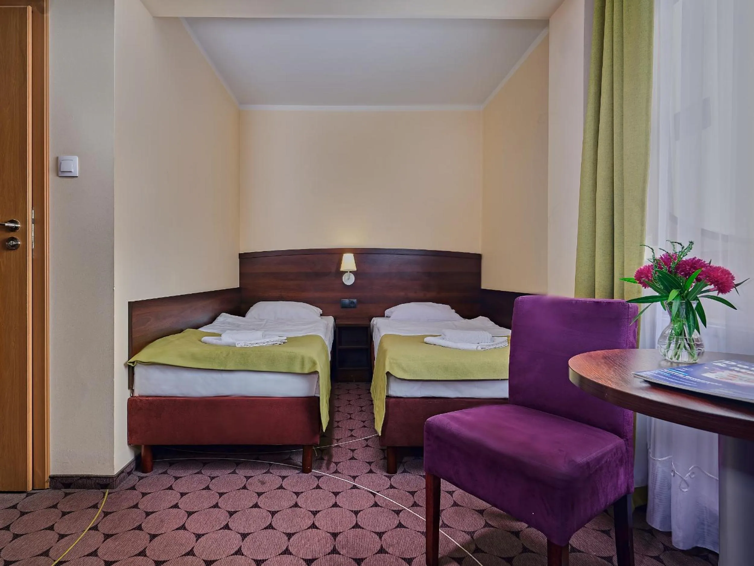 Bed in Aparthotel Lumen