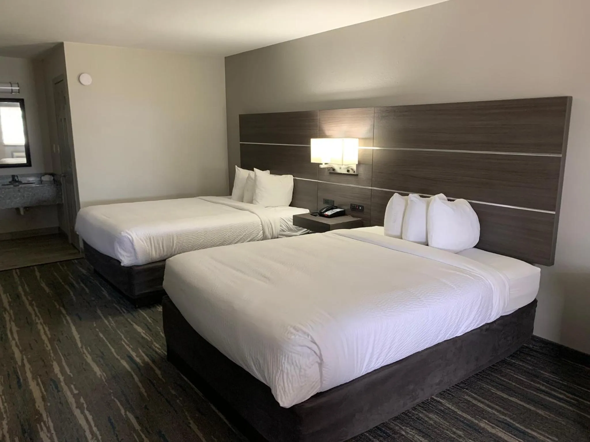 Bedroom, Bed in Days Inn by Wyndham Wagoner