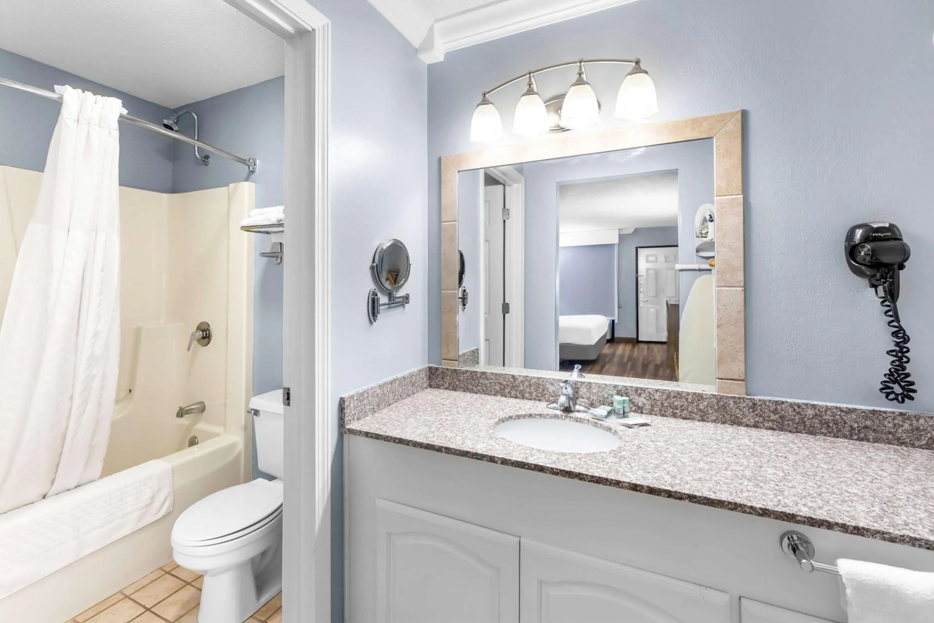 Bathroom in Best Western Wilderness Trail Inn