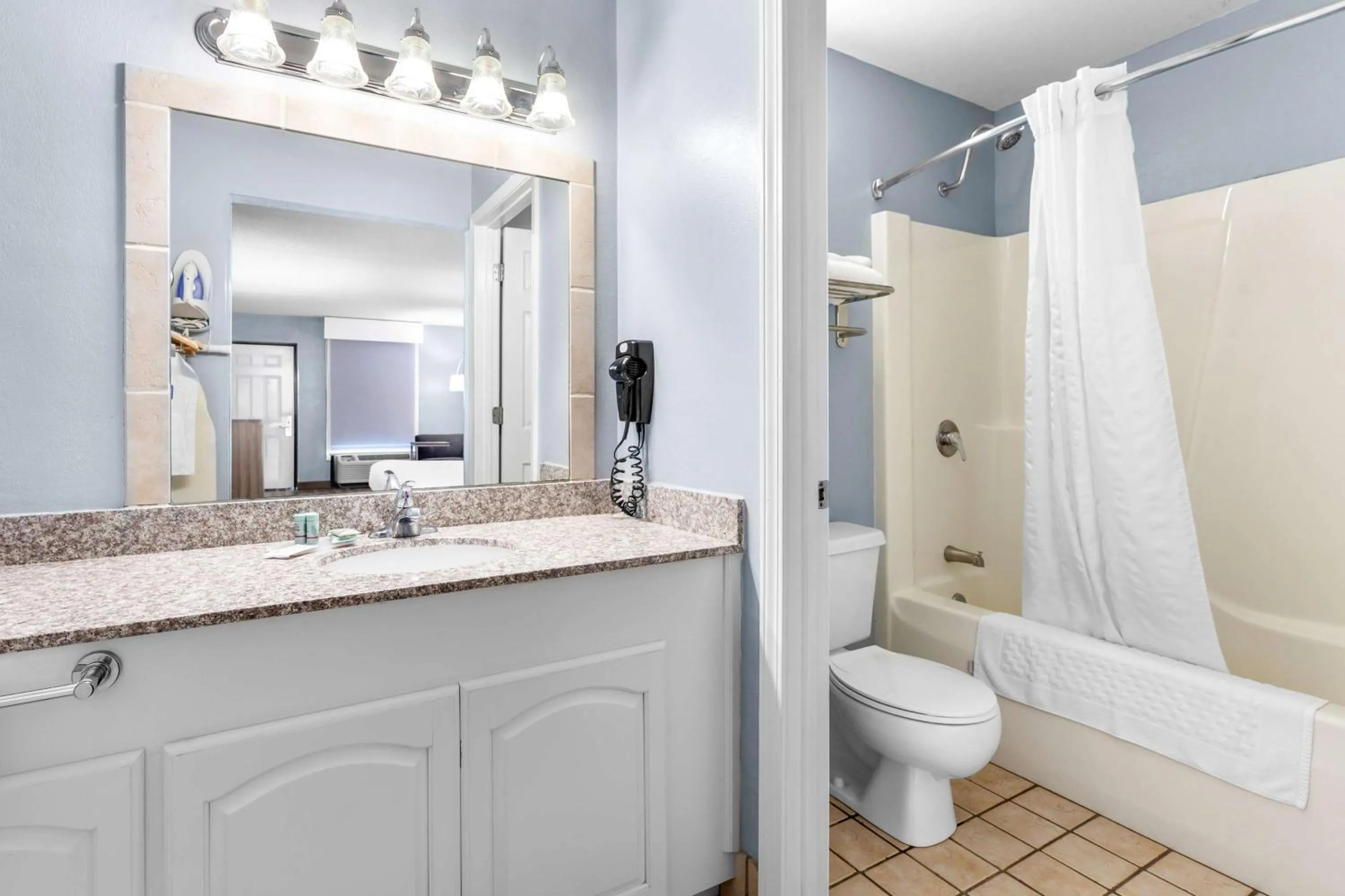 Bathroom in Best Western Wilderness Trail Inn