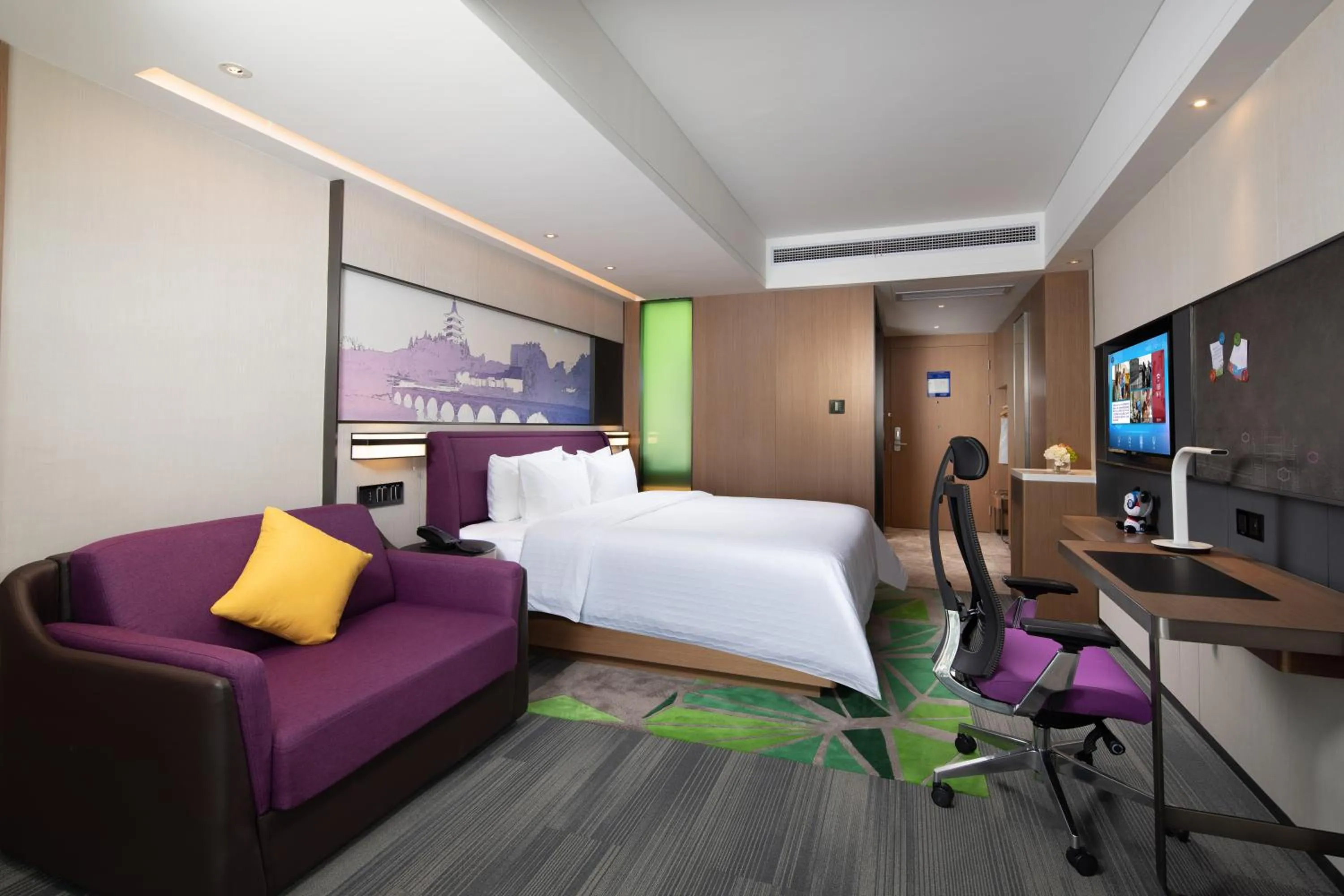 Bed in Hampton by Hilton Yixing Renmin Middle Road Branch