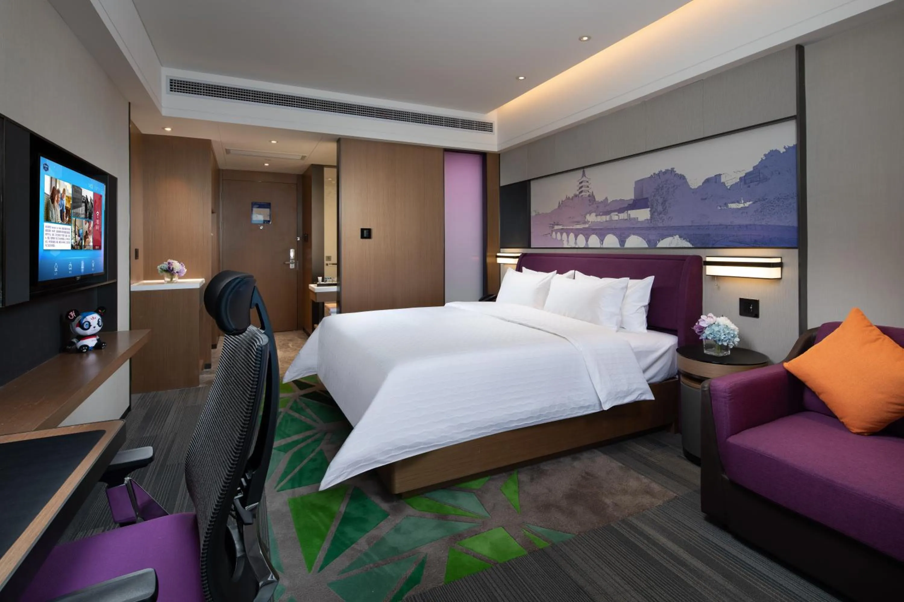 Bed in Hampton by Hilton Yixing Renmin Middle Road Branch