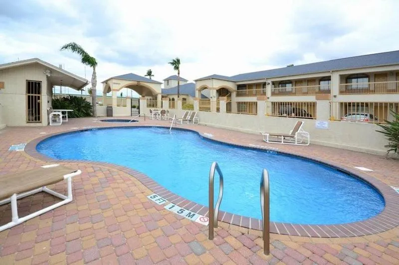 Swimming pool in Americas Best Value Inn & Suites San Benito