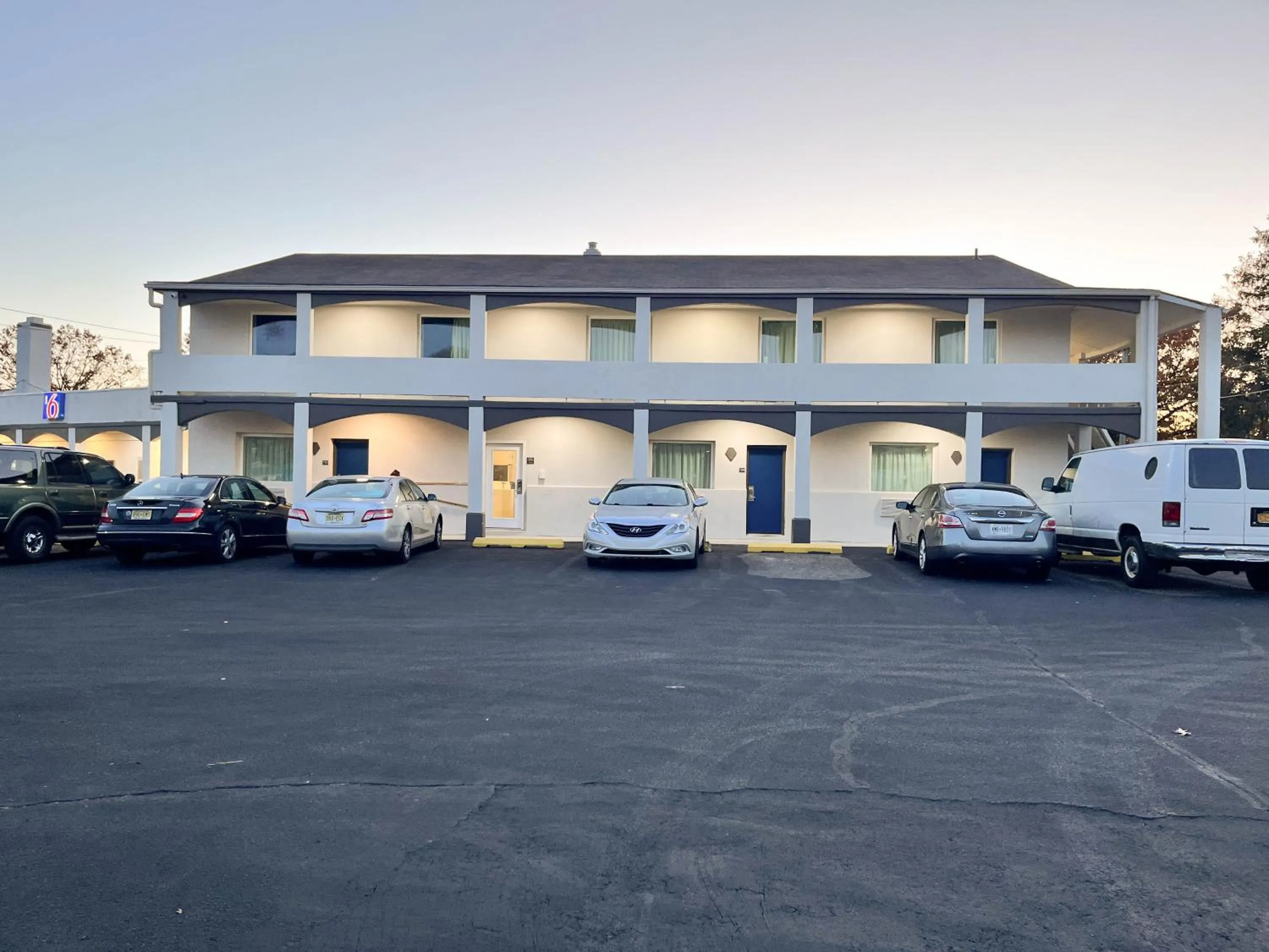 Property building in Motel 6 Williamstown