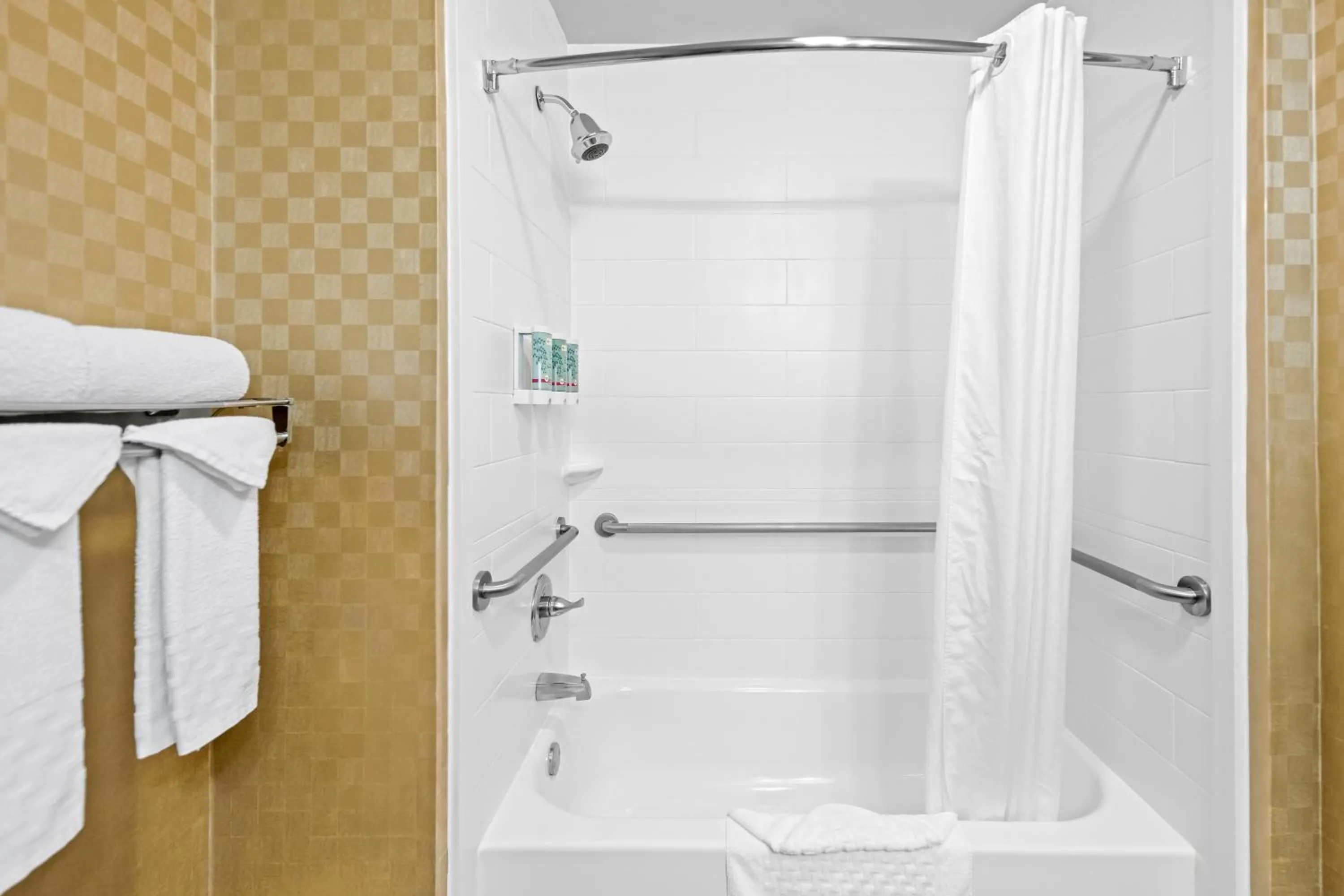 Bathroom in Best Western De Anza Inn