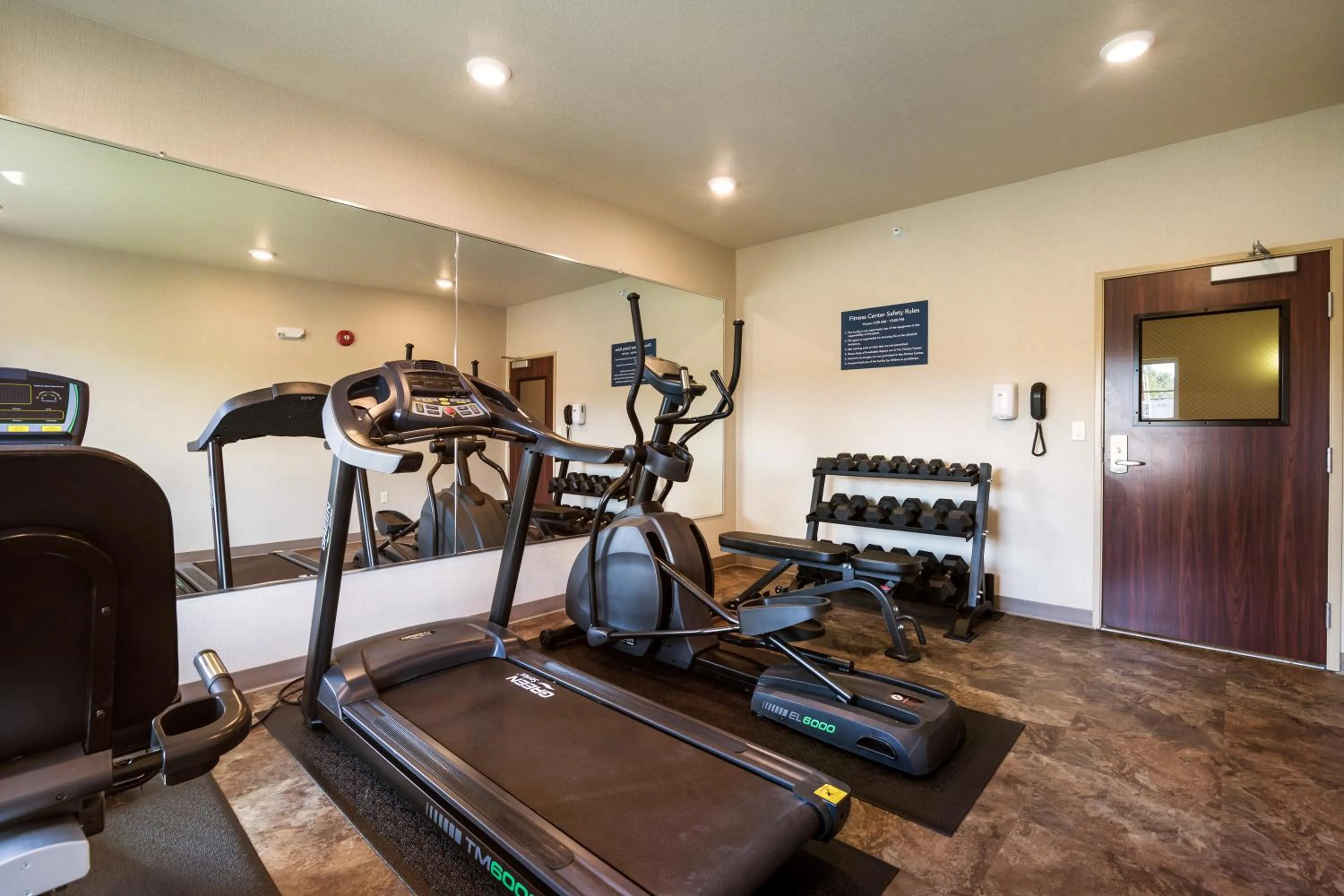 Fitness centre/facilities in Cobblestone Inn & Suites - Kermit