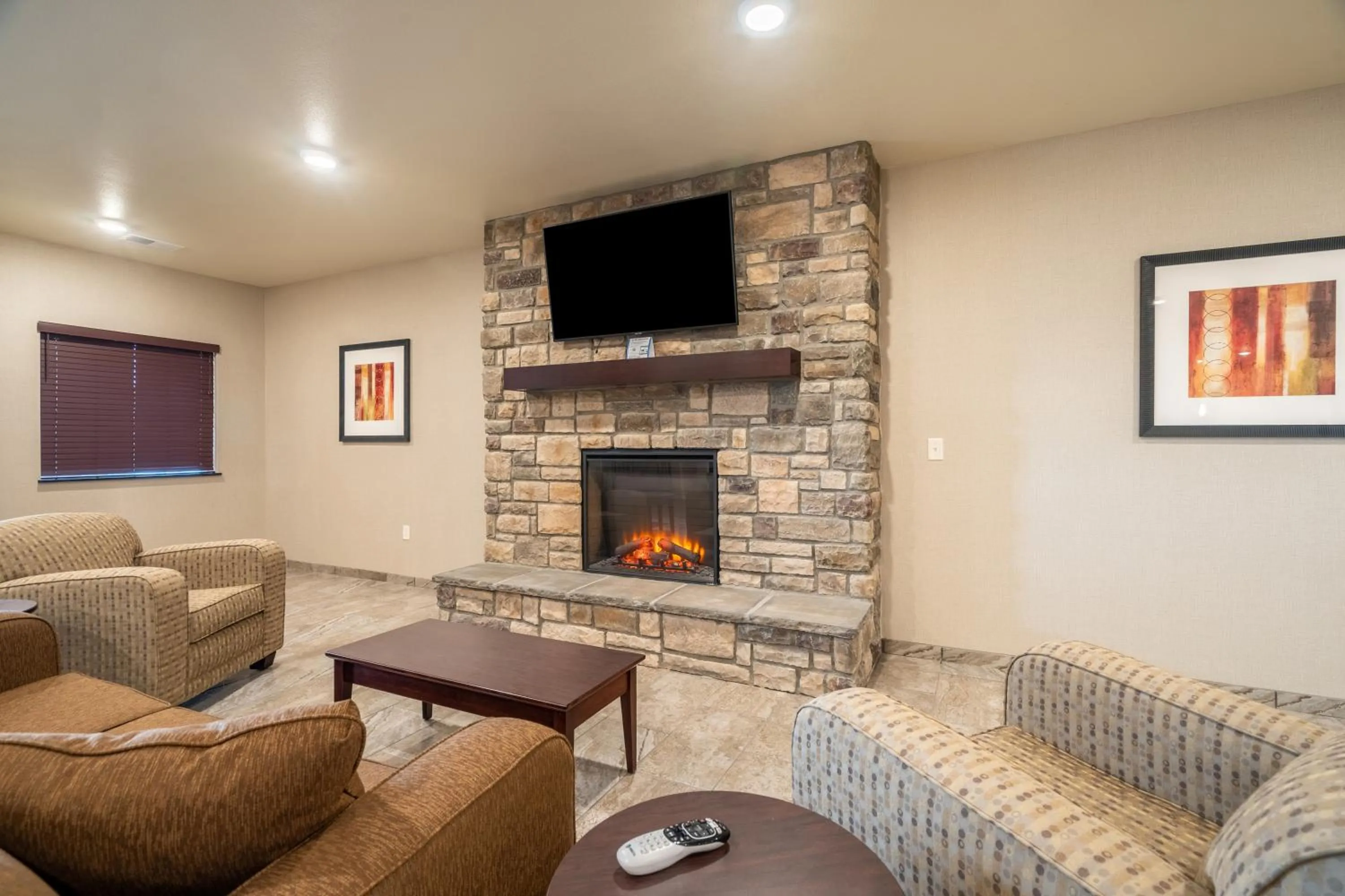 Lobby or reception in Cobblestone Inn & Suites - Kermit