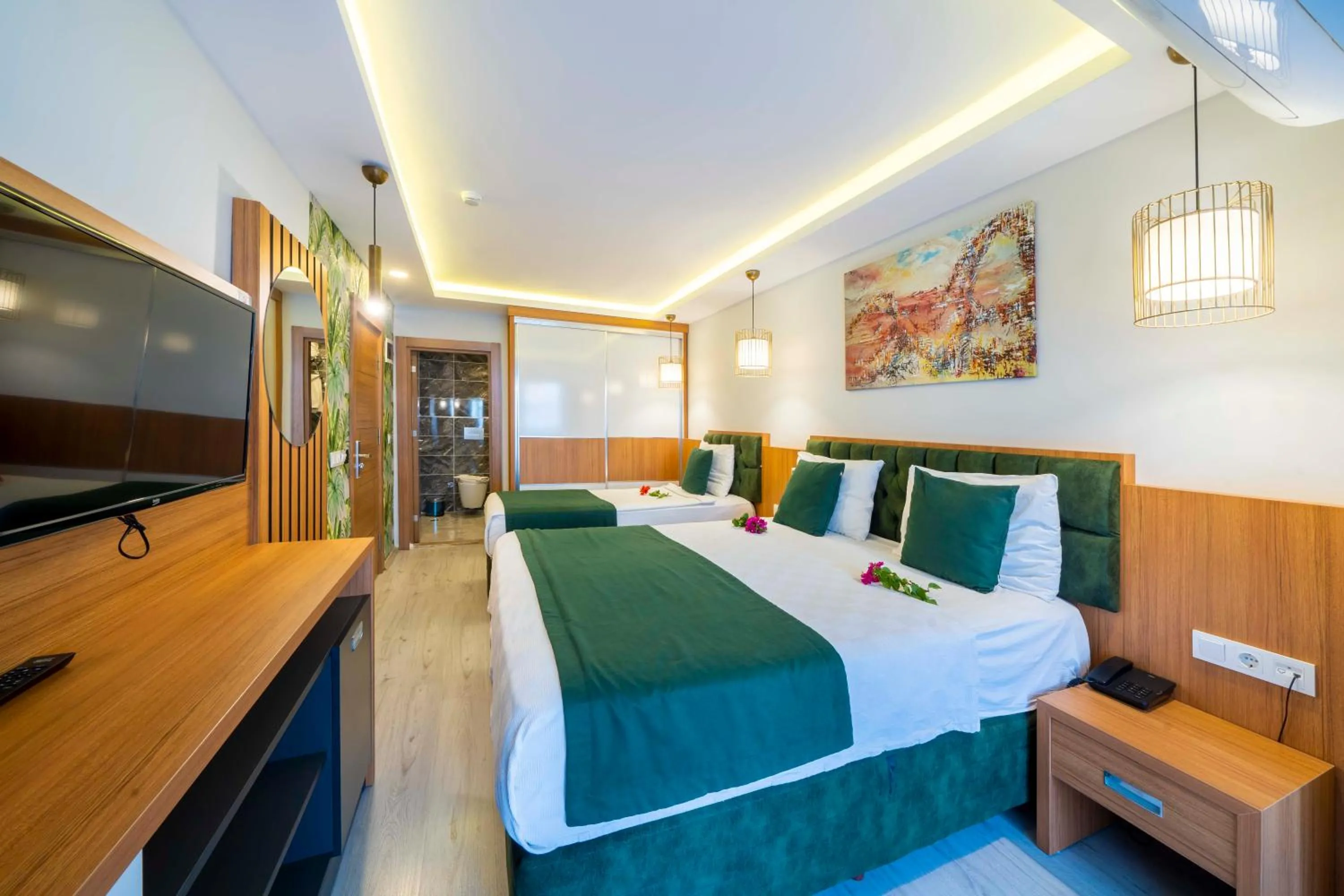 Bed in Mogons Exclusive Hotel