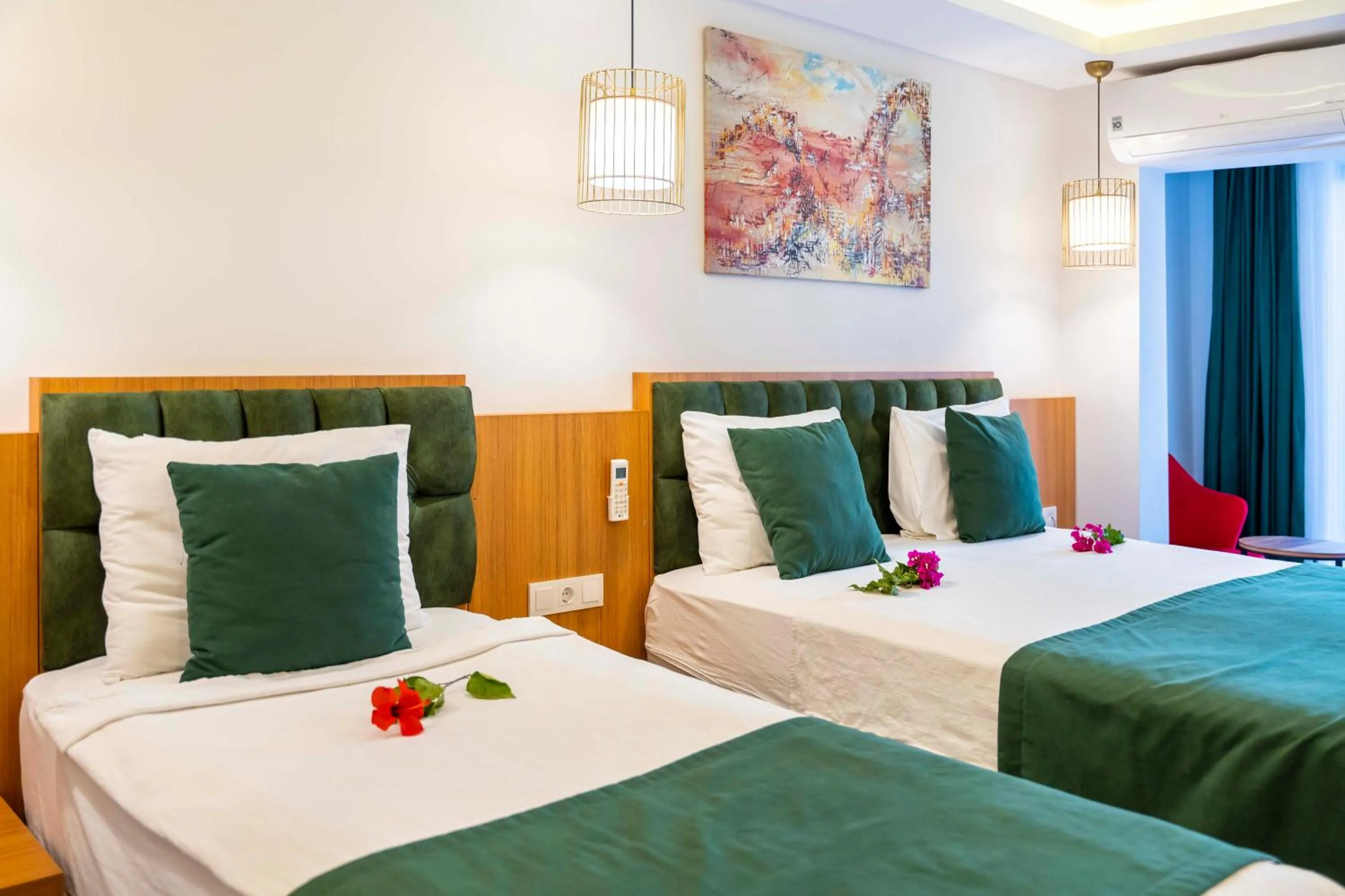 Bed in Mogons Exclusive Hotel