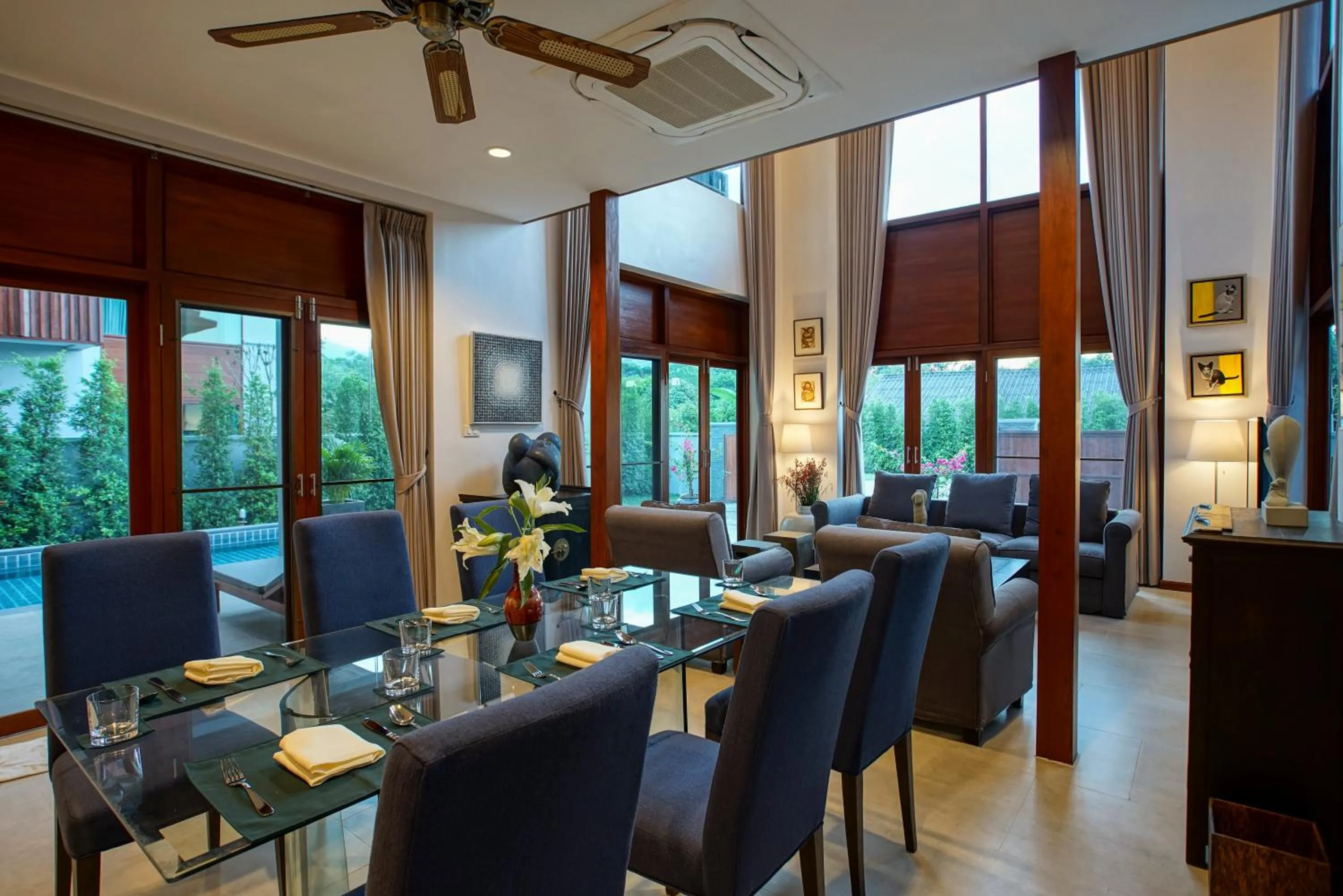 Living room in Mae Rim Grace