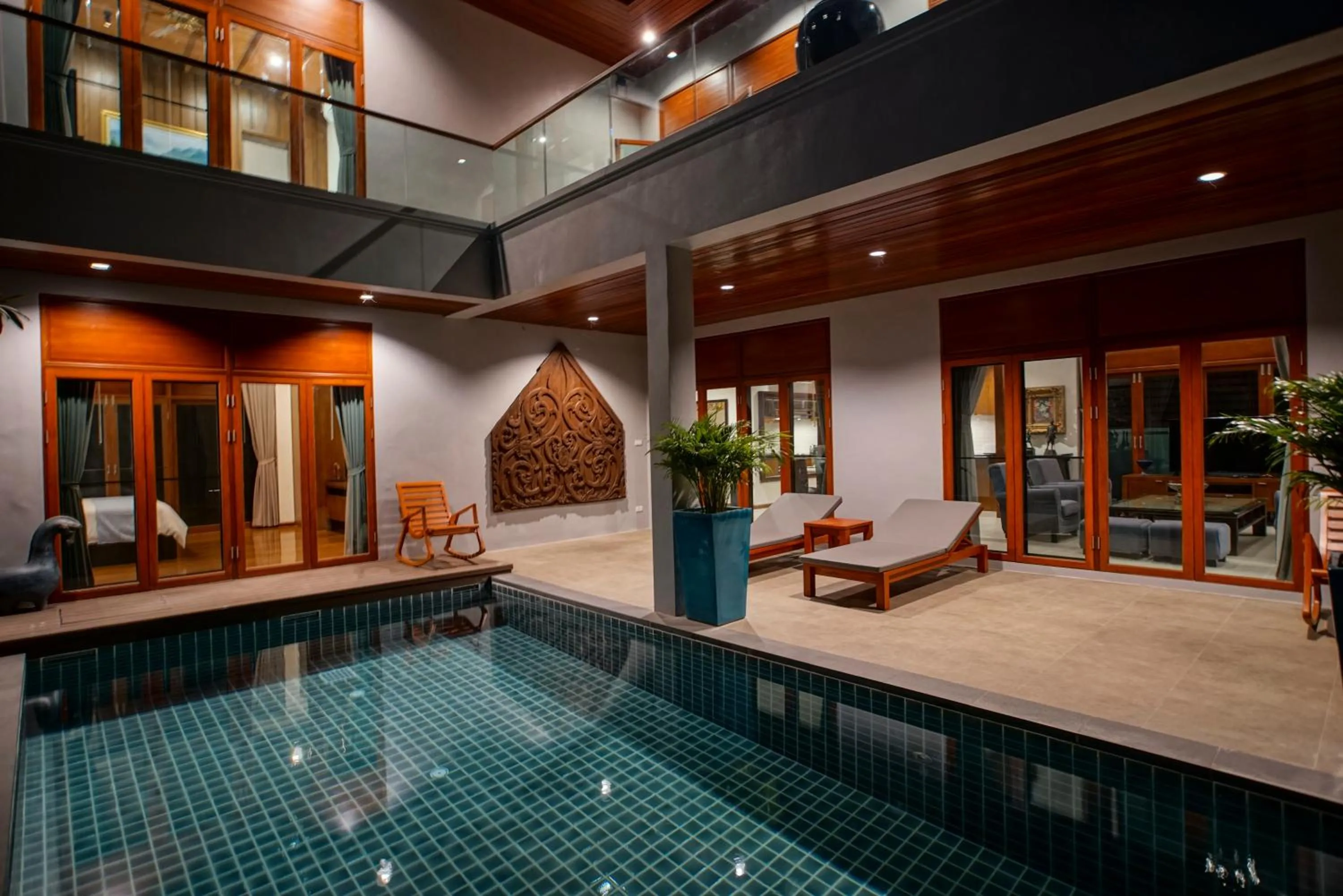 Swimming pool in Mae Rim Grace