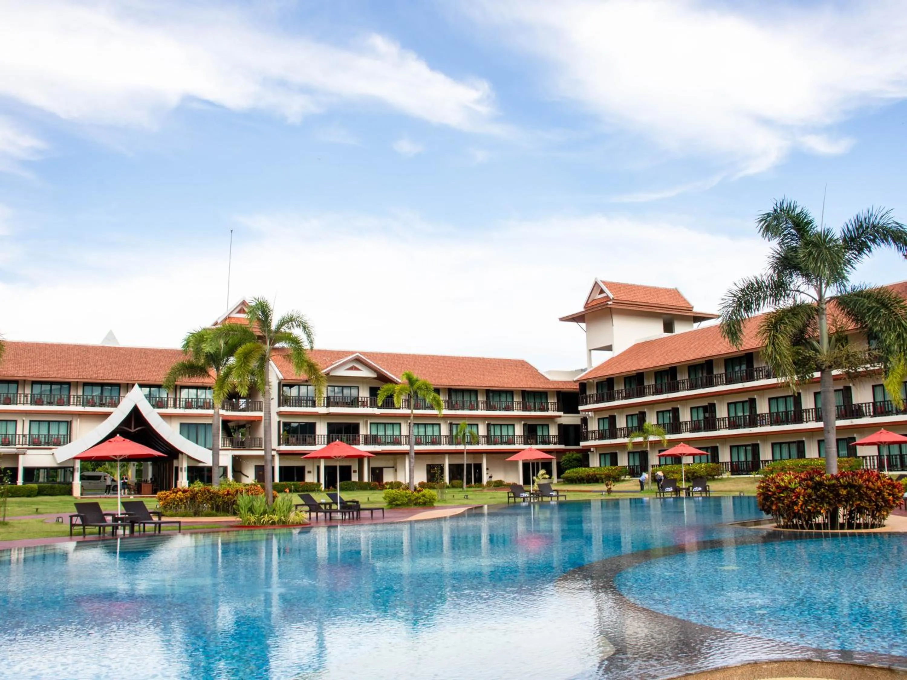 Property building in Tmark Resort Vangvieng