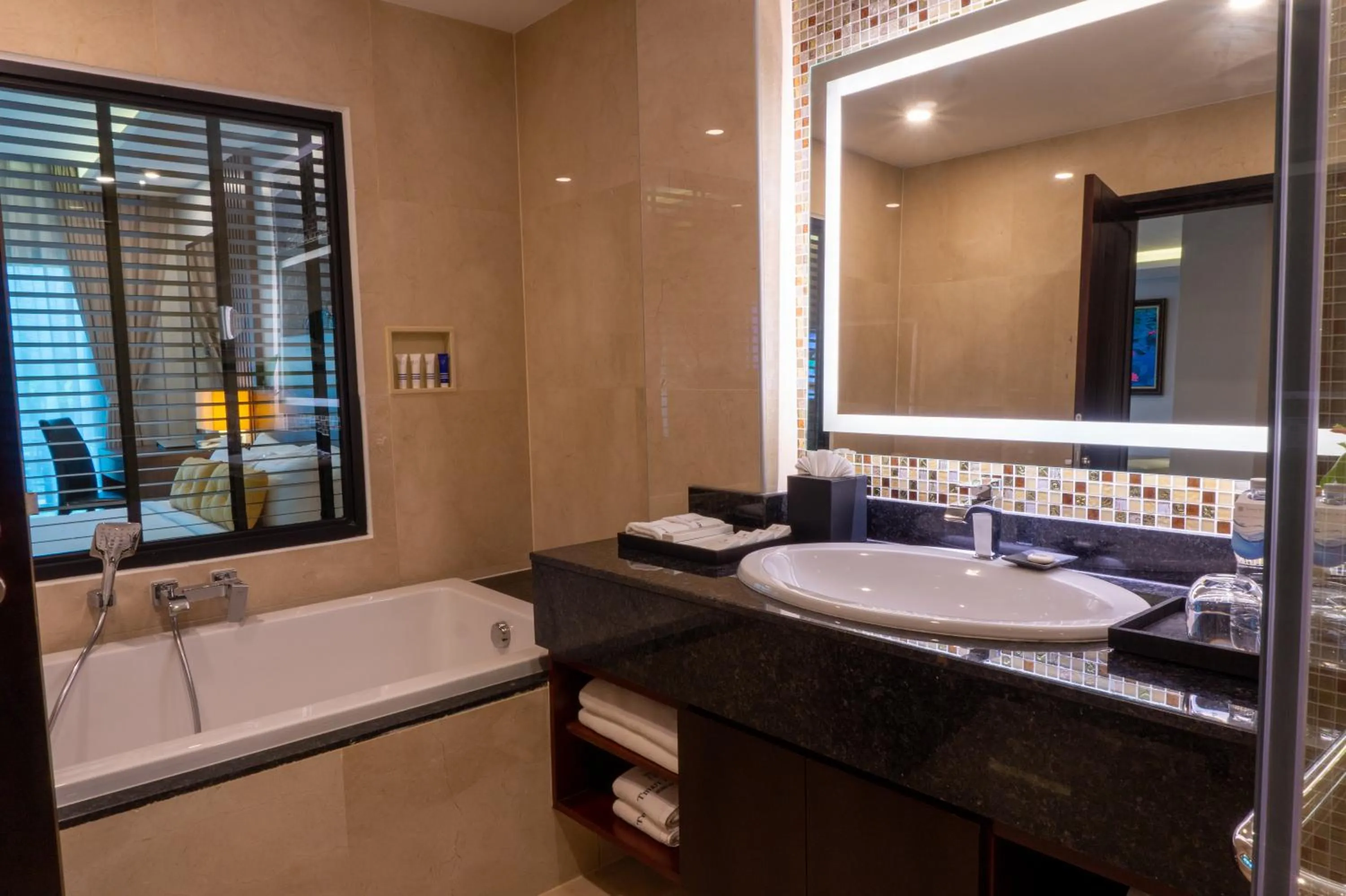 Bathroom in Tmark Resort Vangvieng