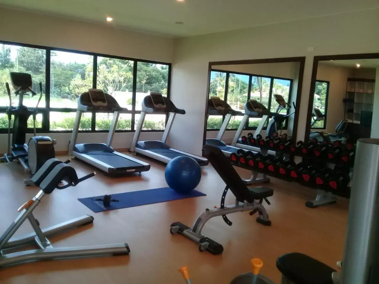 Fitness centre/facilities in Tmark Resort Vangvieng Fitness centre/facilities in Tmark Resort Vangvieng