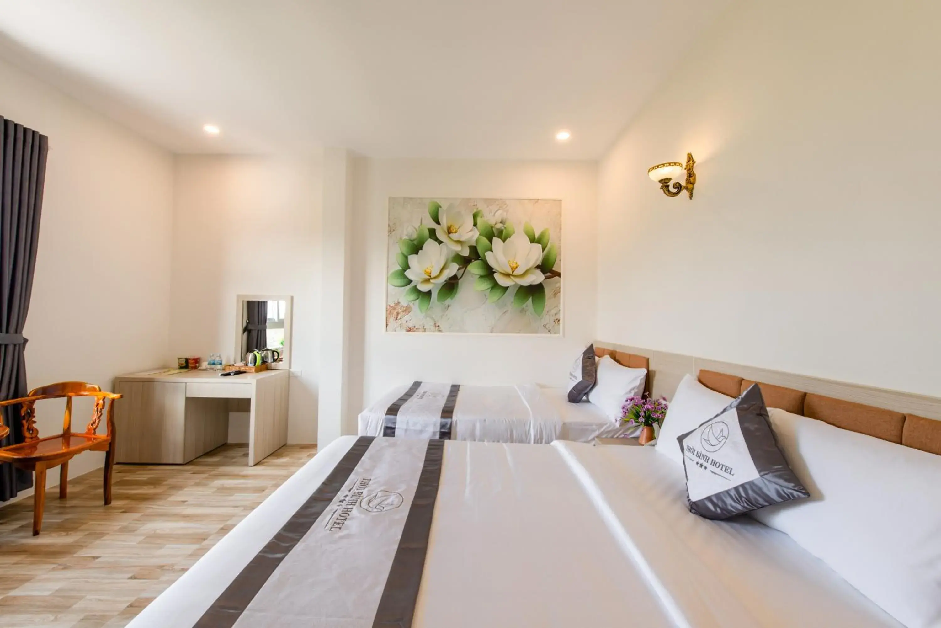 Landmark view, Bed in Thoi Binh Hotel Landmark view, Bed in Thoi Binh Hotel