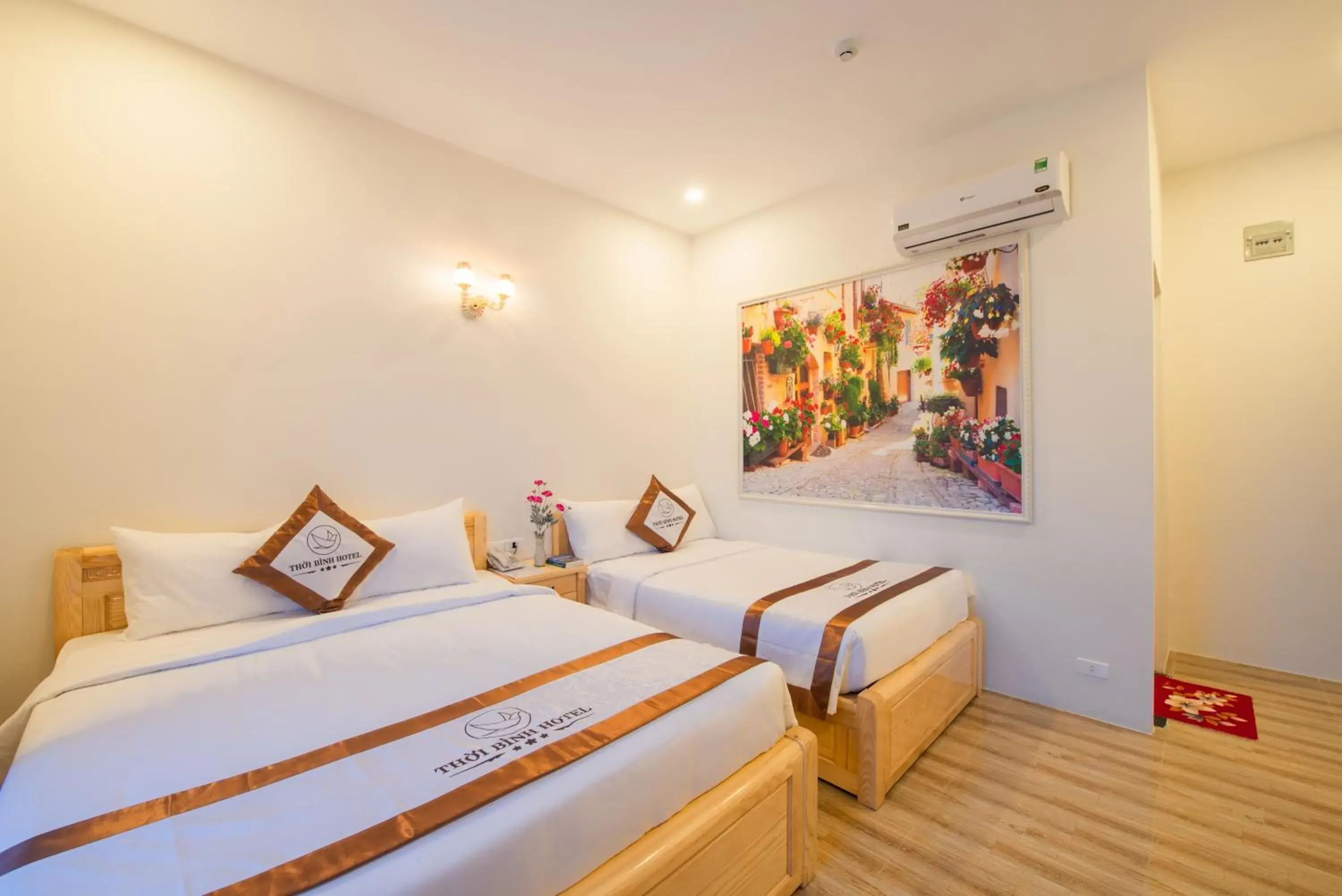 Bed in Thoi Binh Hotel Bed in Thoi Binh Hotel