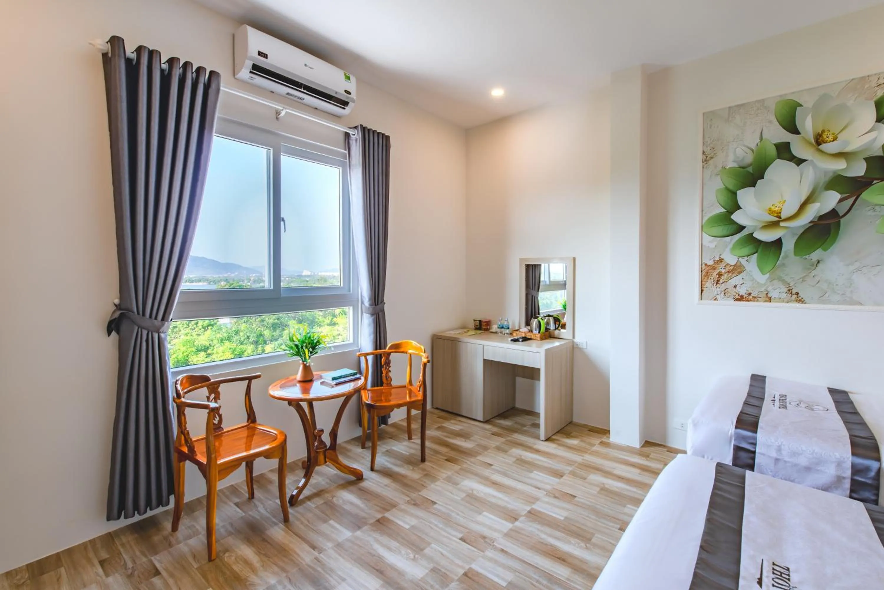 Bed in Thoi Binh Hotel