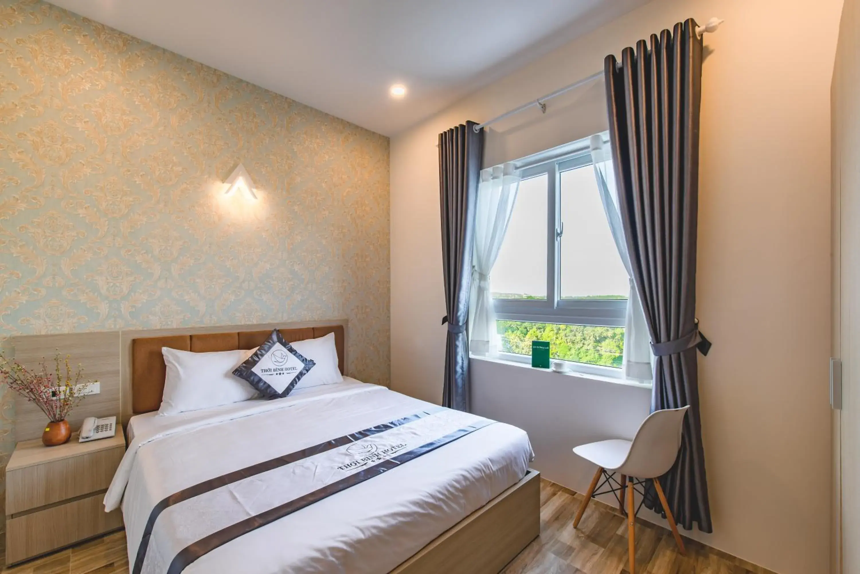 Bed in Thoi Binh Hotel Bed in Thoi Binh Hotel