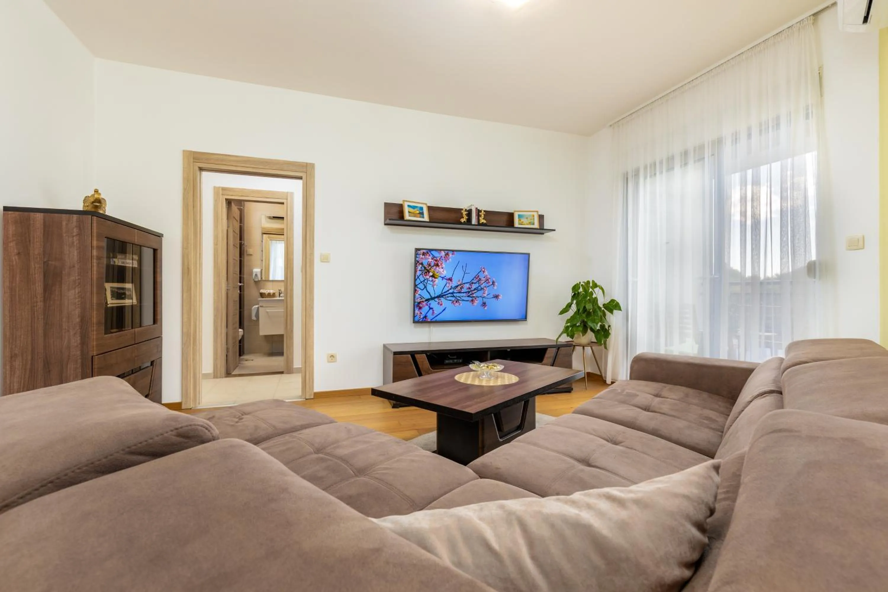 TV and multimedia in Apart hotel M S KATUNJANIN