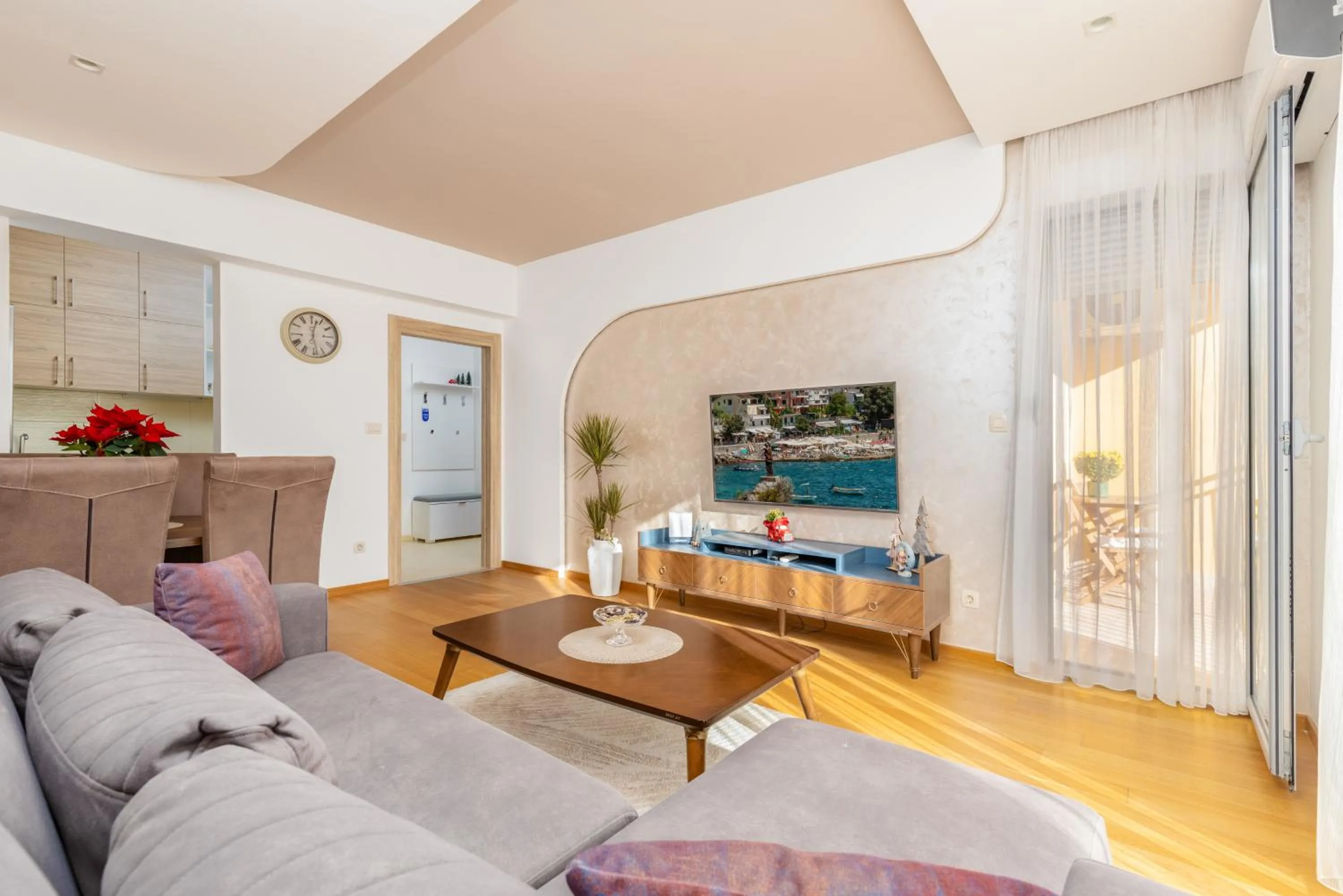 Living room in Apart hotel M S KATUNJANIN