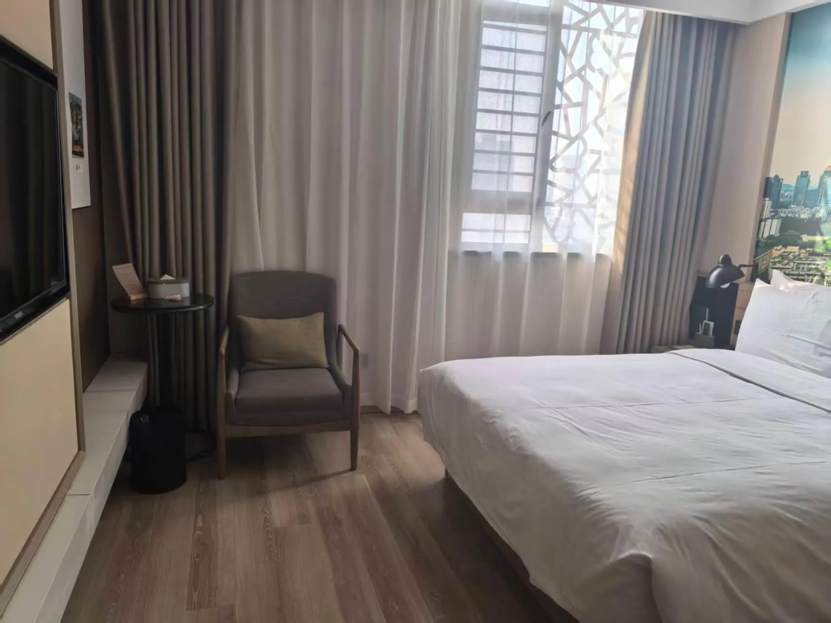 Bed in Atour Hotel Confucius Temple Nanjing