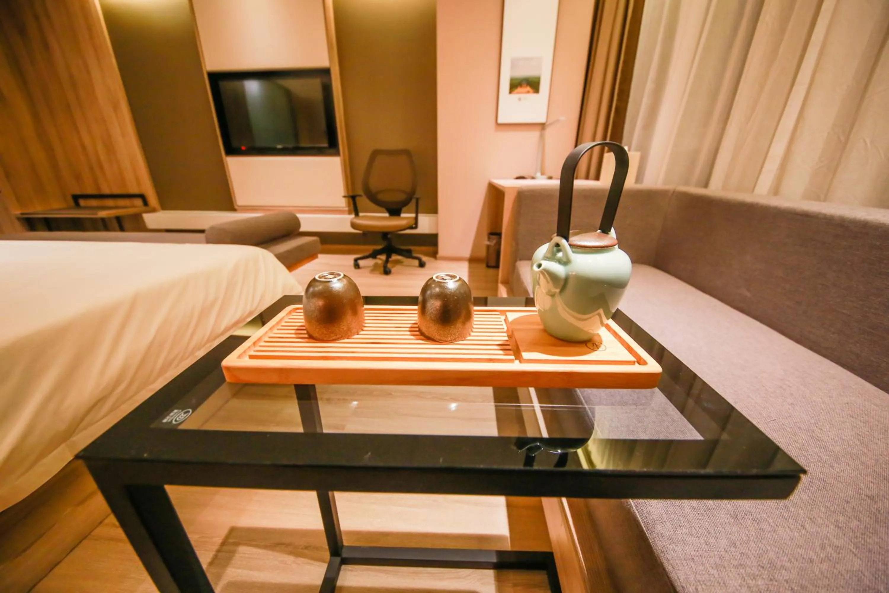 Bed in Atour Hotel (Nanjing Xianlin University City Shengchuangyuan)