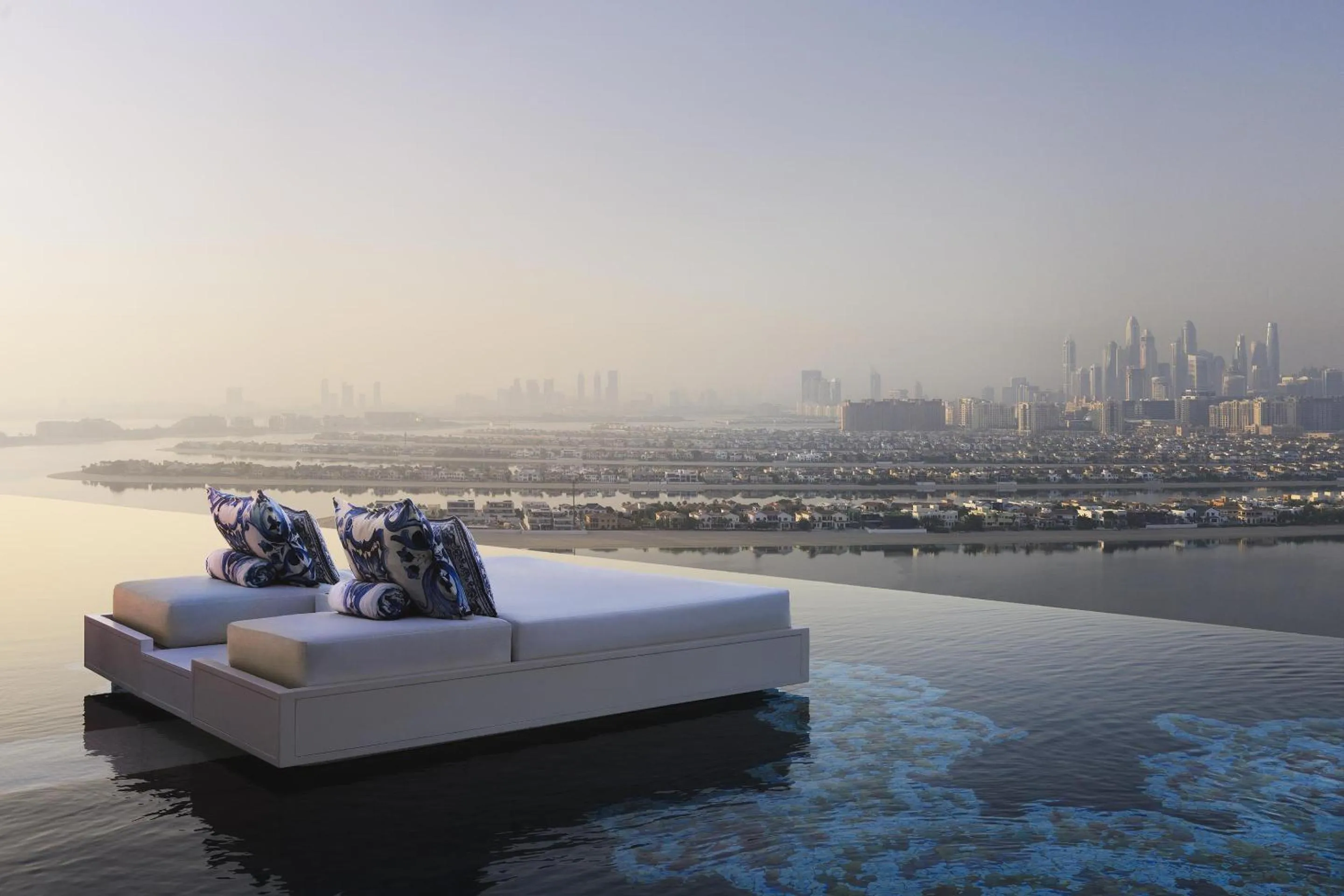 Pool view in Atlantis The Royal