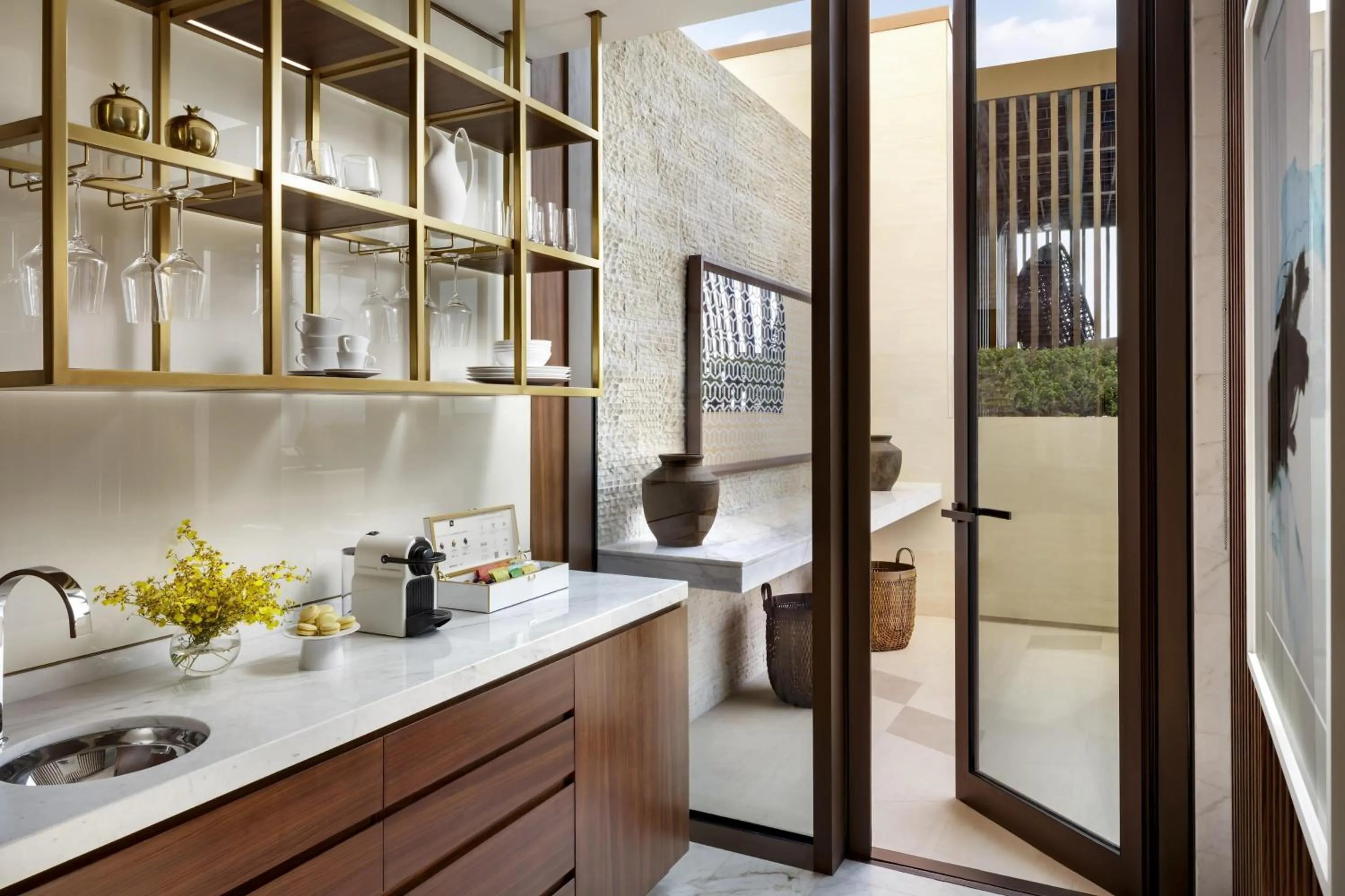 Kitchen or kitchenette in Atlantis The Royal