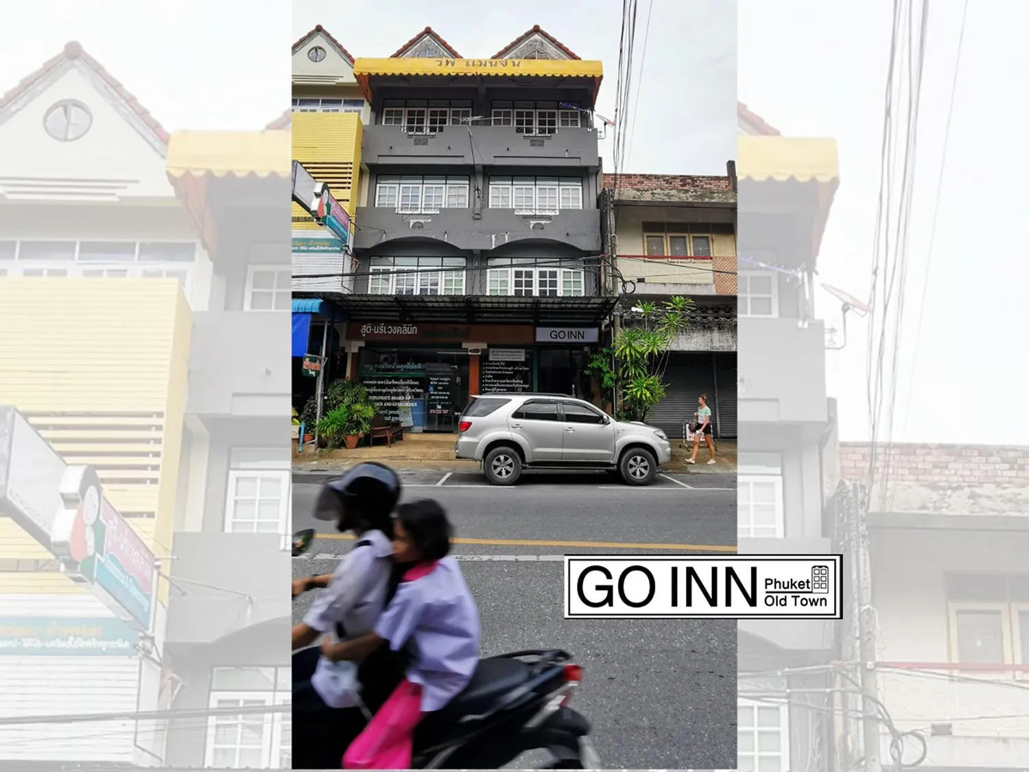 Facade/entrance in GO INN Phuket old Town