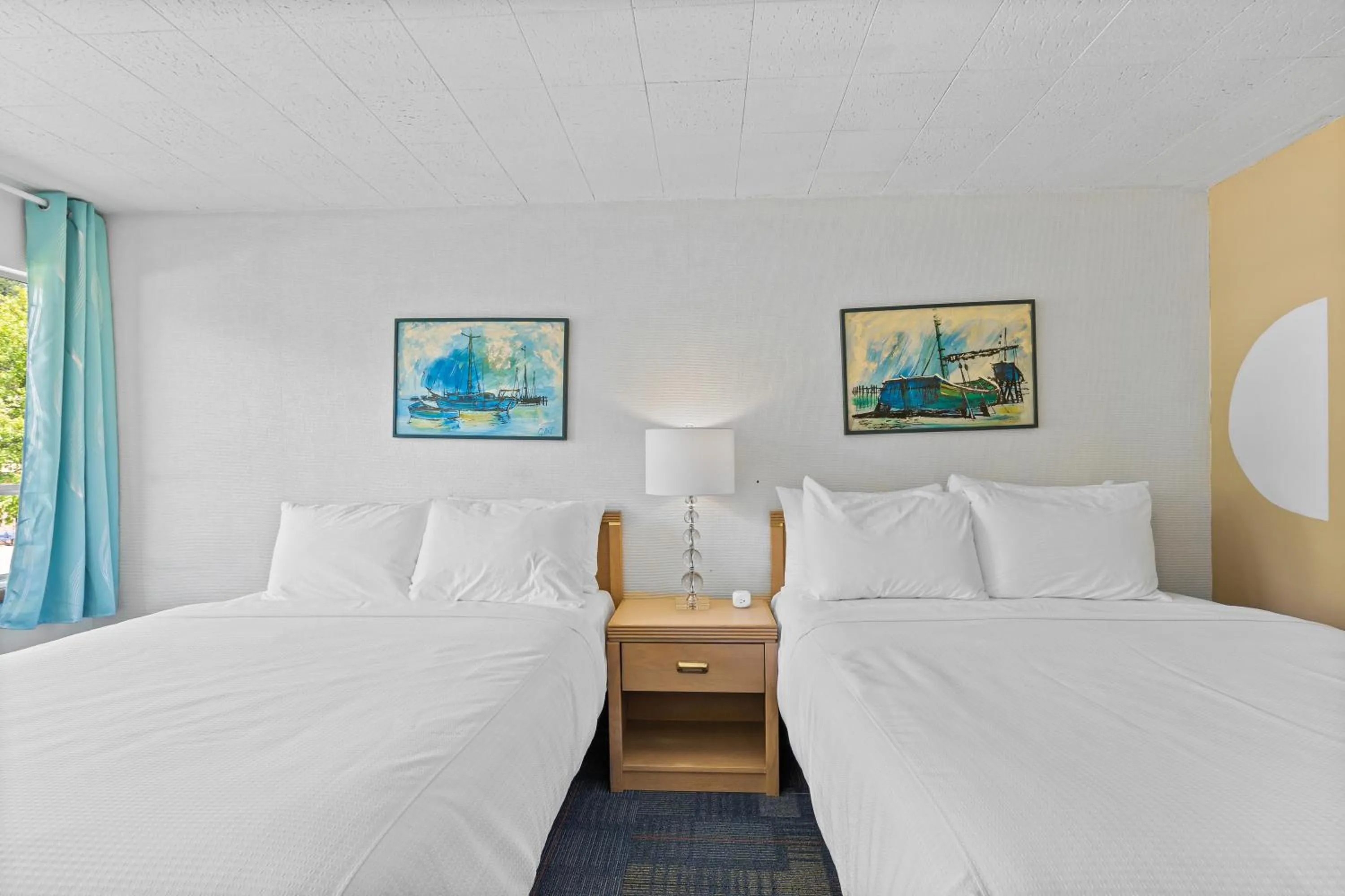 Bedroom, Bed in Stardust Motel Wallace