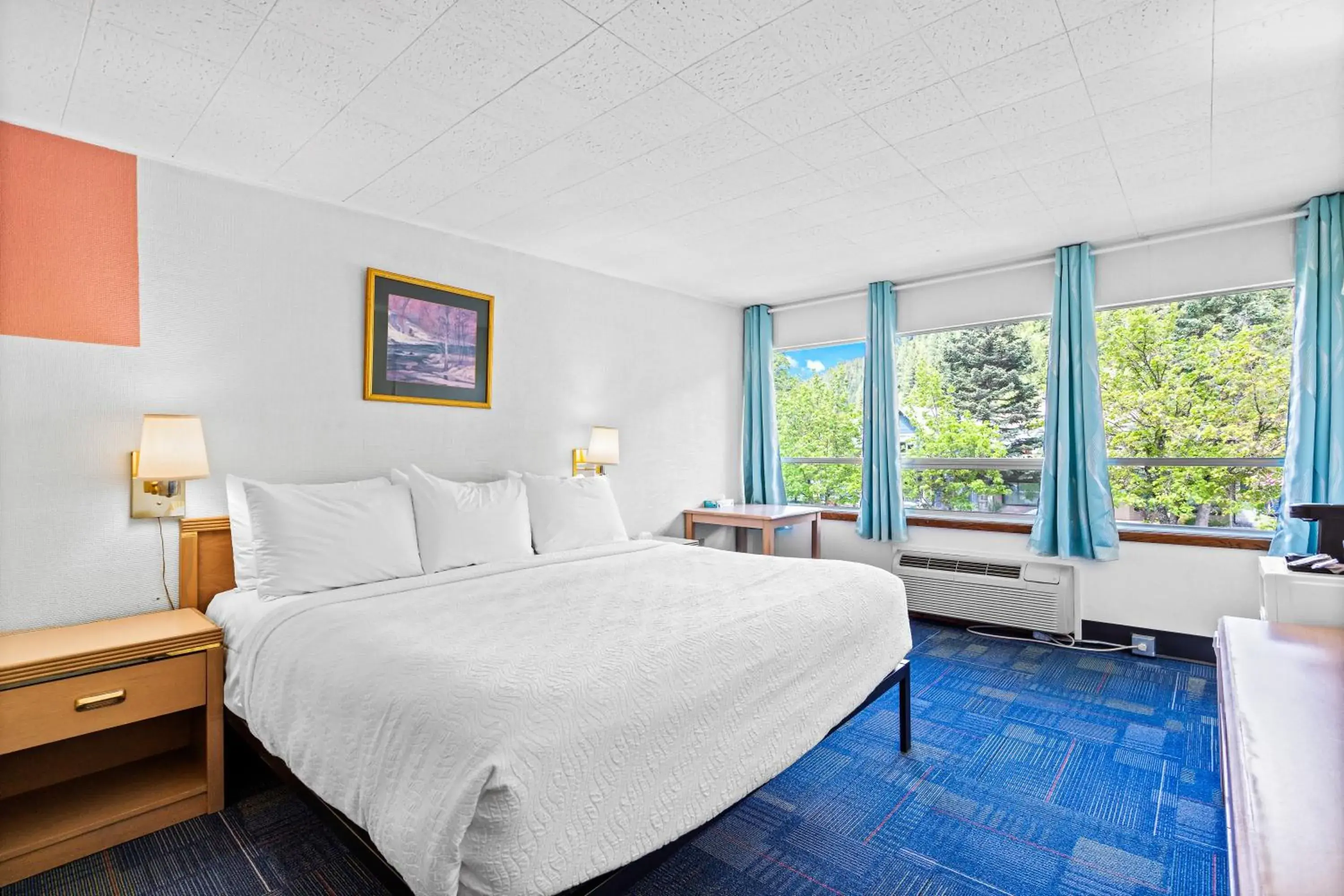 Bedroom, Bed in Stardust Motel Wallace Bedroom, Bed in Stardust Motel Wallace