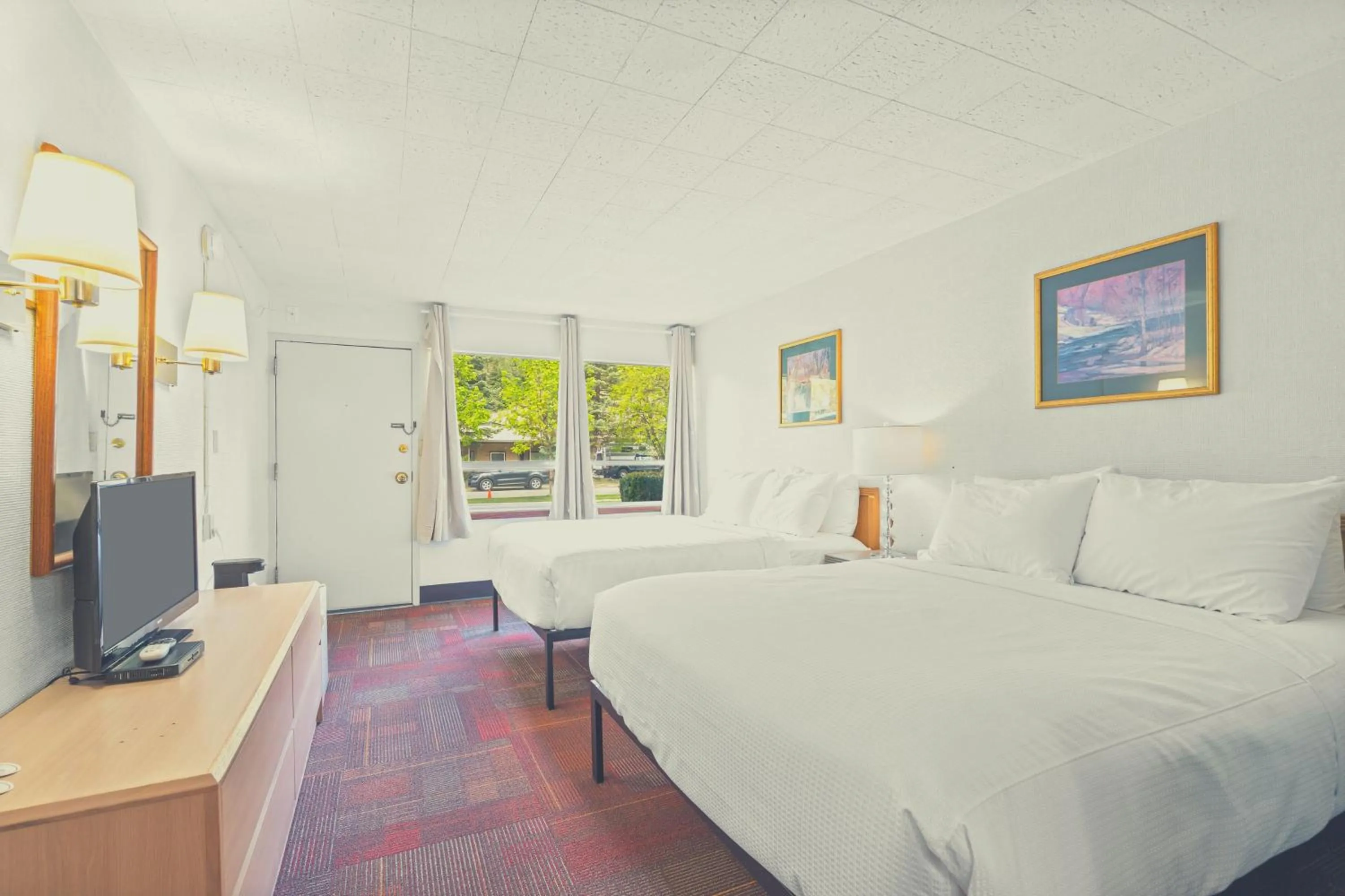 Bedroom, Bed in Stardust Motel Wallace