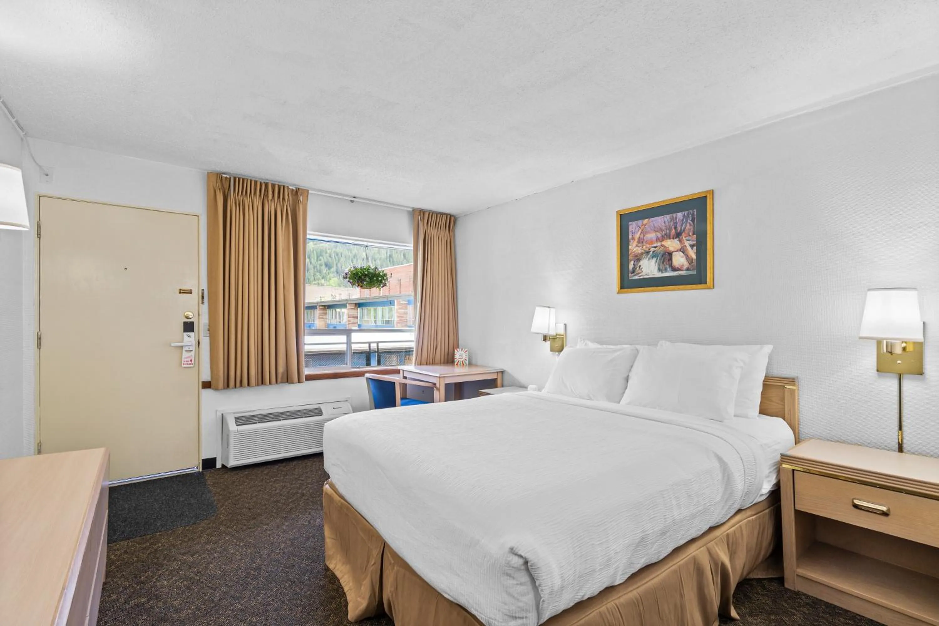 Bedroom, Bed in Stardust Motel Wallace