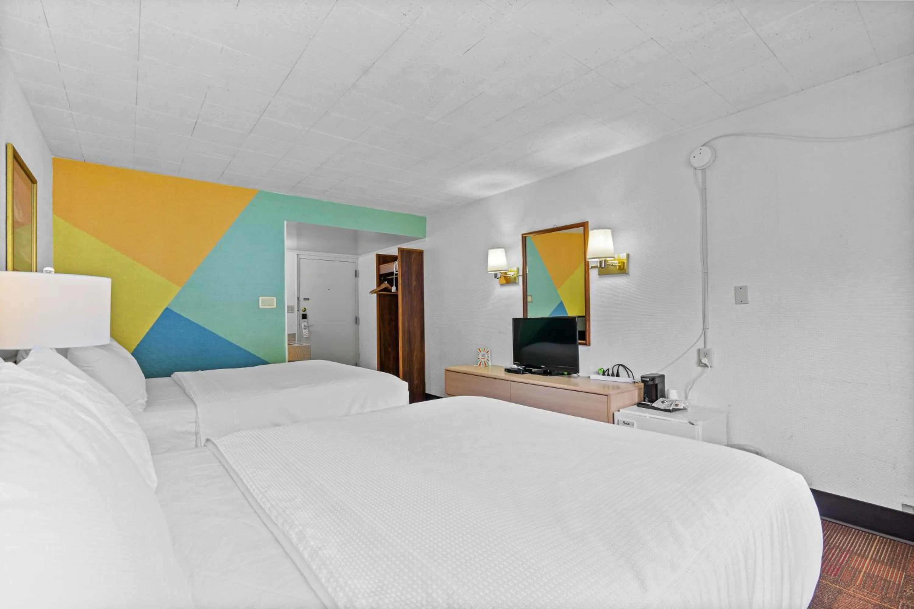 Bedroom, Bed in Stardust Motel Wallace